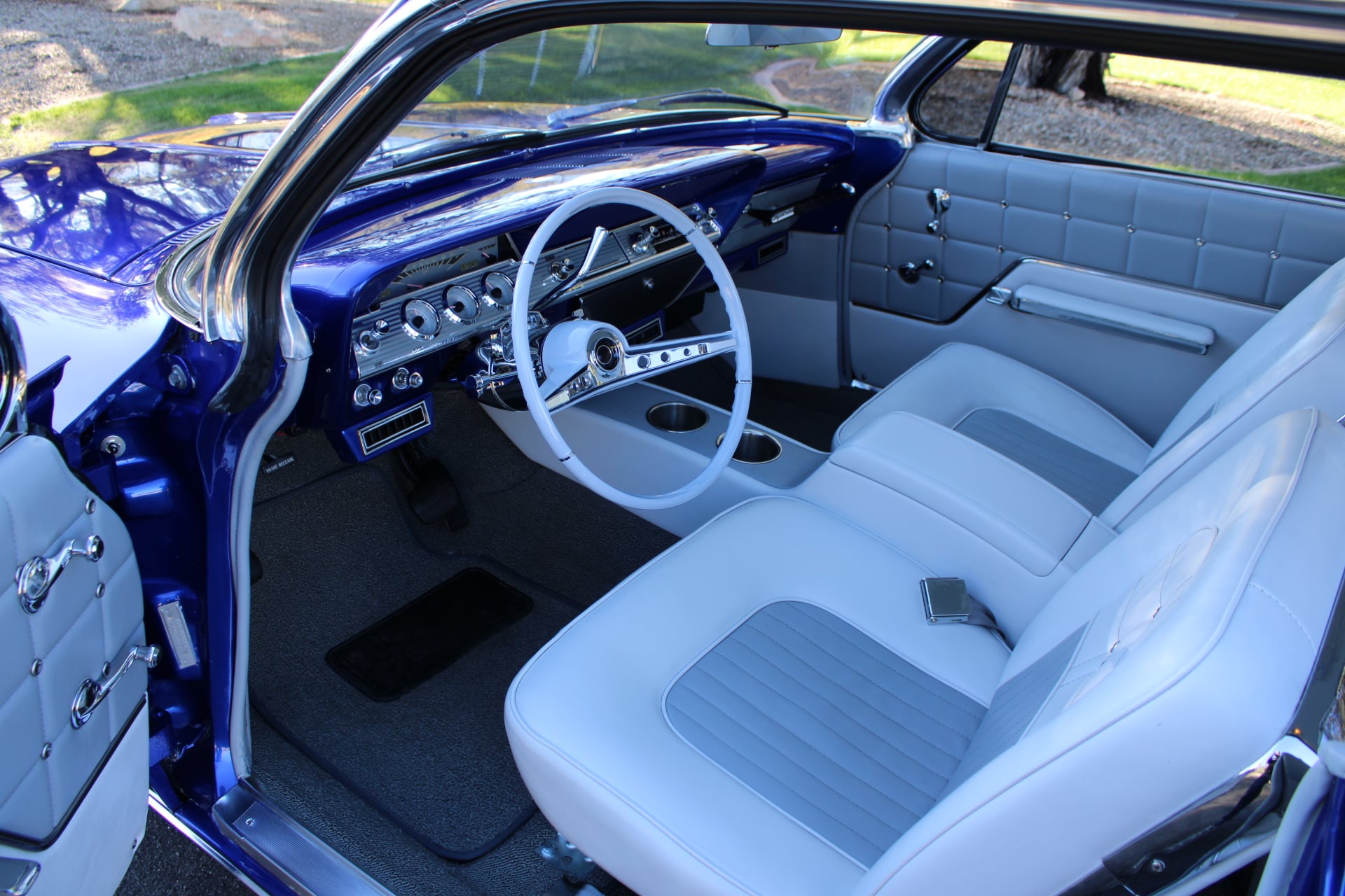 1962 Chevy Bel Air Bubbletop LS3 with Roadster Shop Chassis