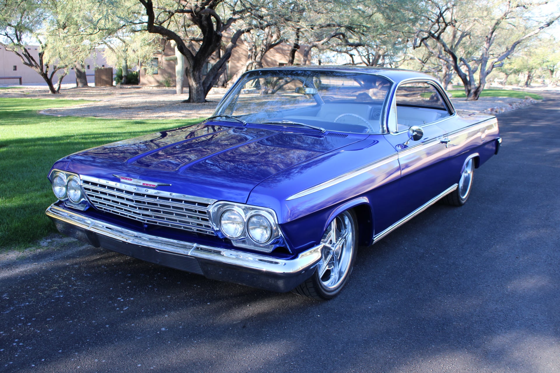 1962 Chevy Bel Air Bubbletop LS3 with Roadster Shop Chassis