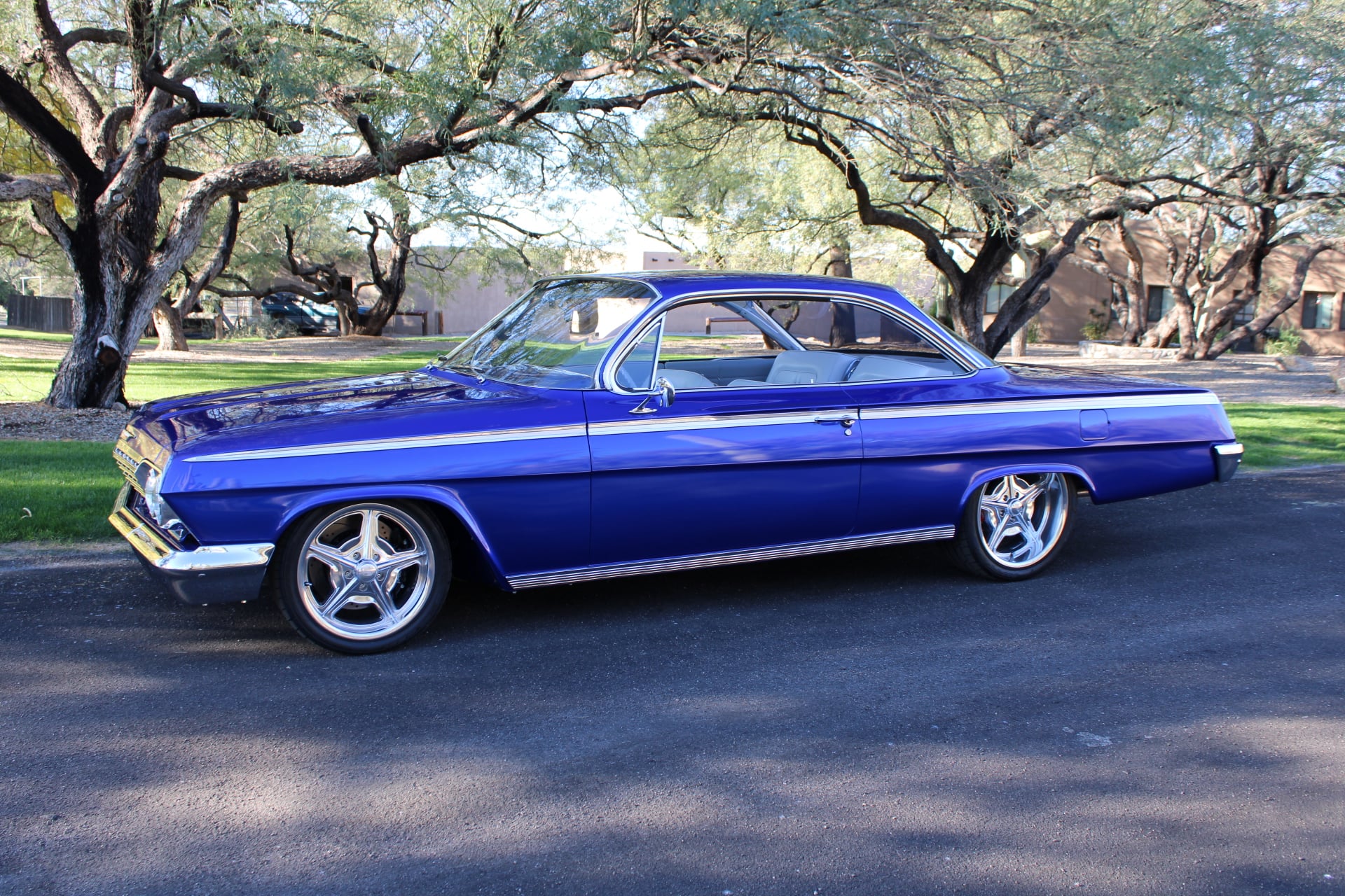 1962 Chevy Bel Air Bubbletop LS3 with Roadster Shop Chassis
