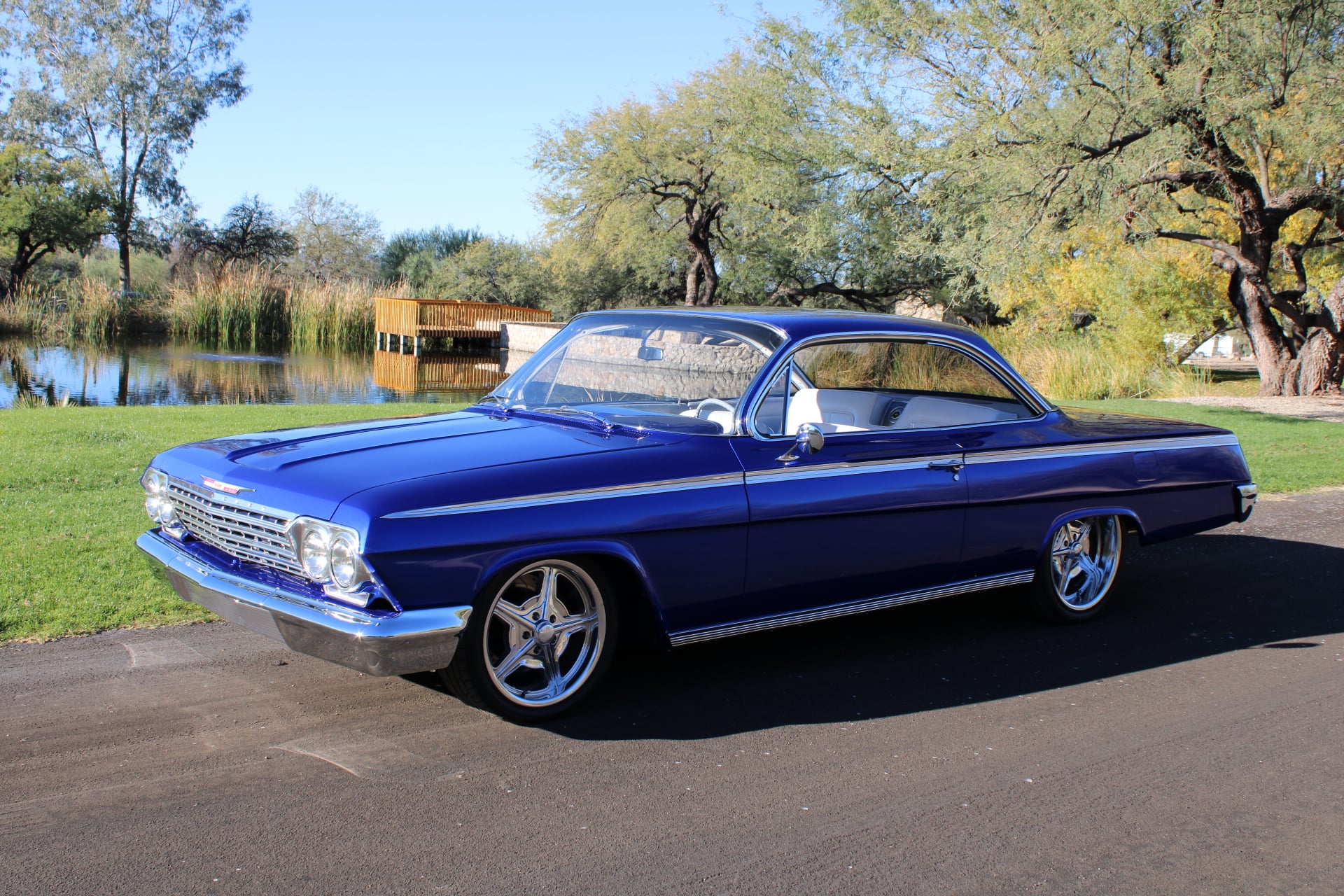 1962 Chevy Bel Air Bubbletop LS3 with Roadster Shop Chassis