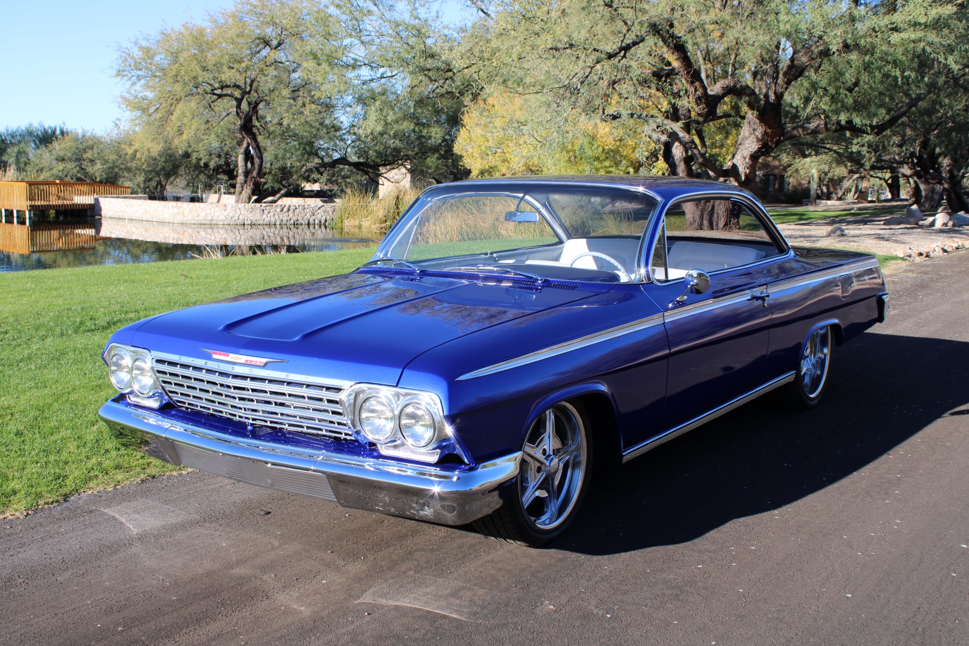 1962 Chevy Bel Air Bubbletop LS3 with Roadster Shop Chassis