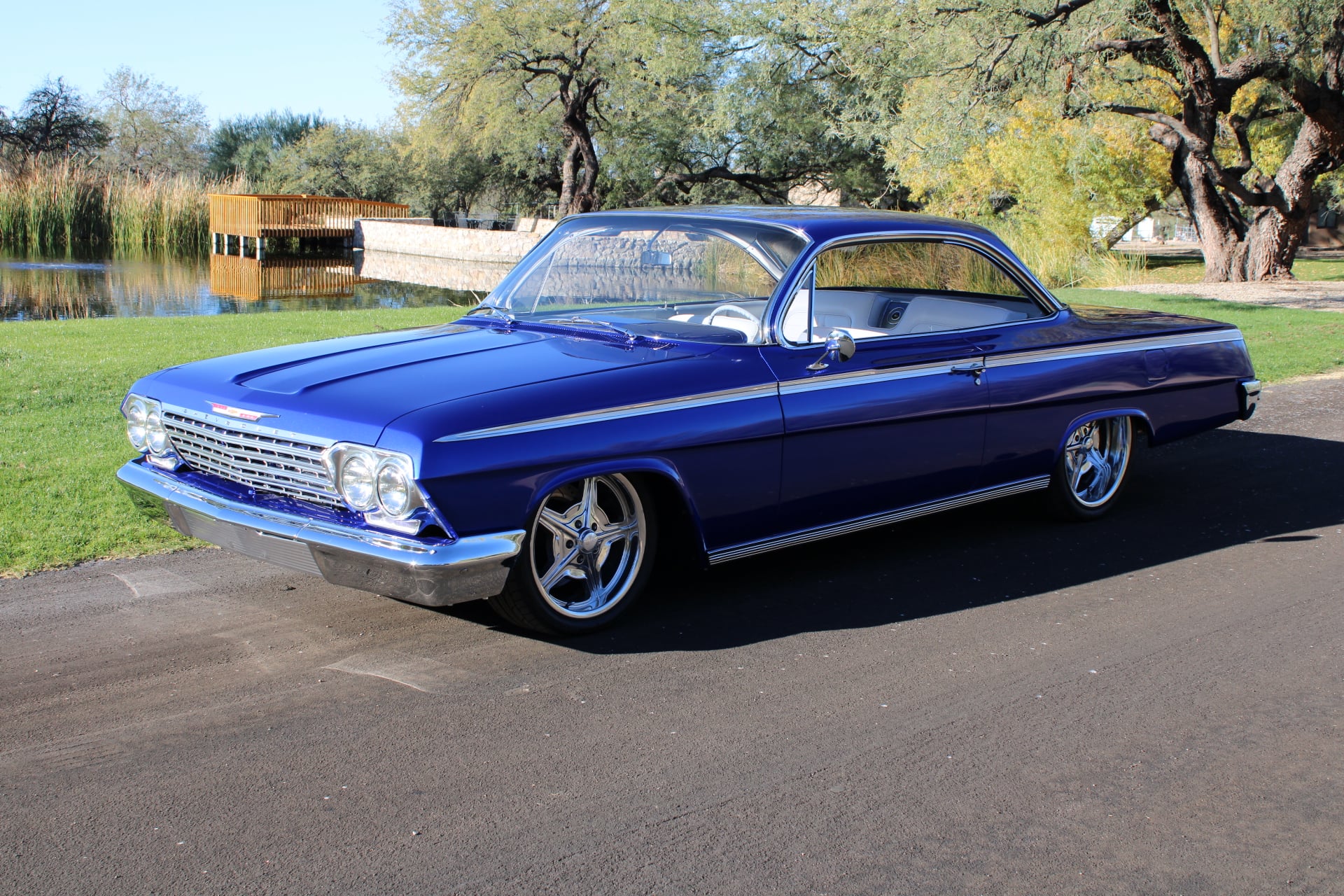 1962 Chevy Bel Air Bubbletop LS3 with Roadster Shop Chassis