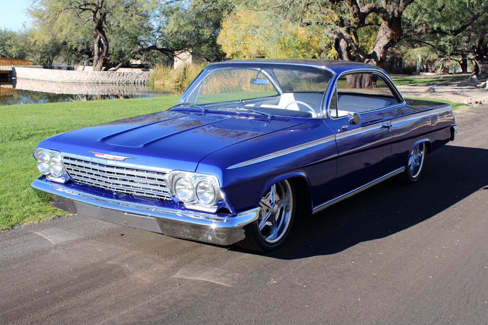 1962 Chevy Bel Air Bubbletop LS3 with Roadster Shop Chassis