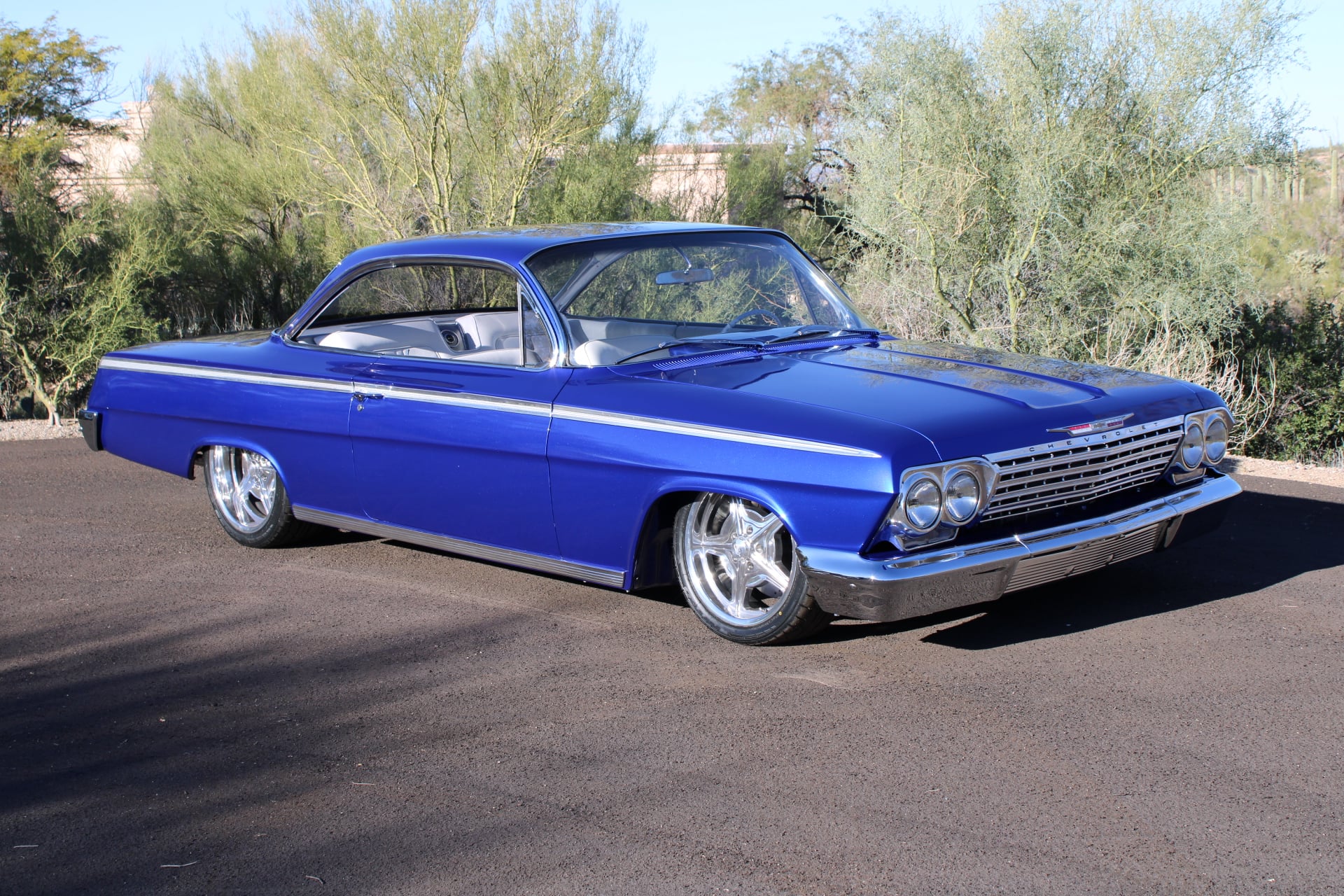 1962 Chevy Bel Air Bubbletop LS3 with Roadster Shop Chassis