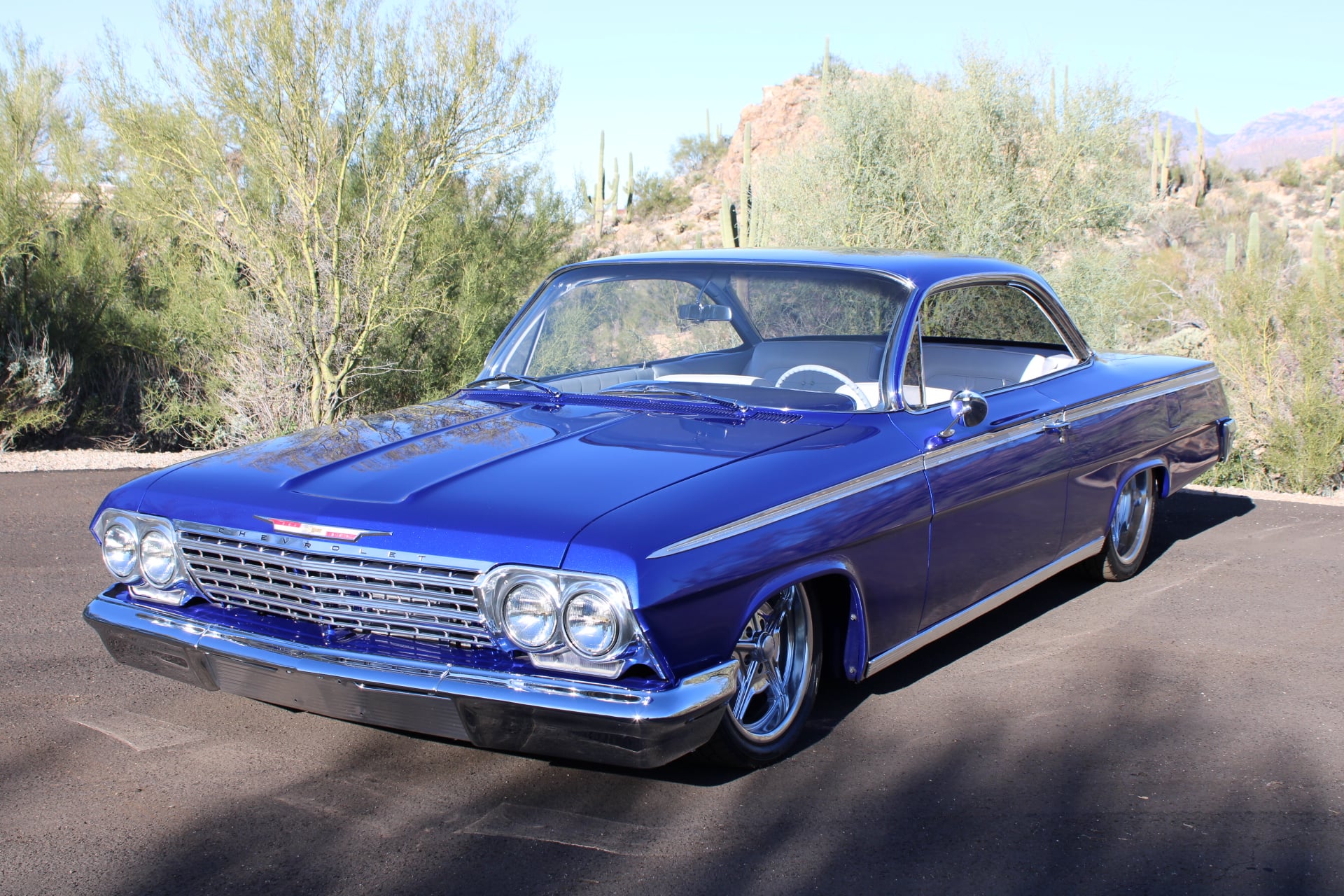 1962 Chevy Bel Air Bubbletop LS3 with Roadster Shop Chassis