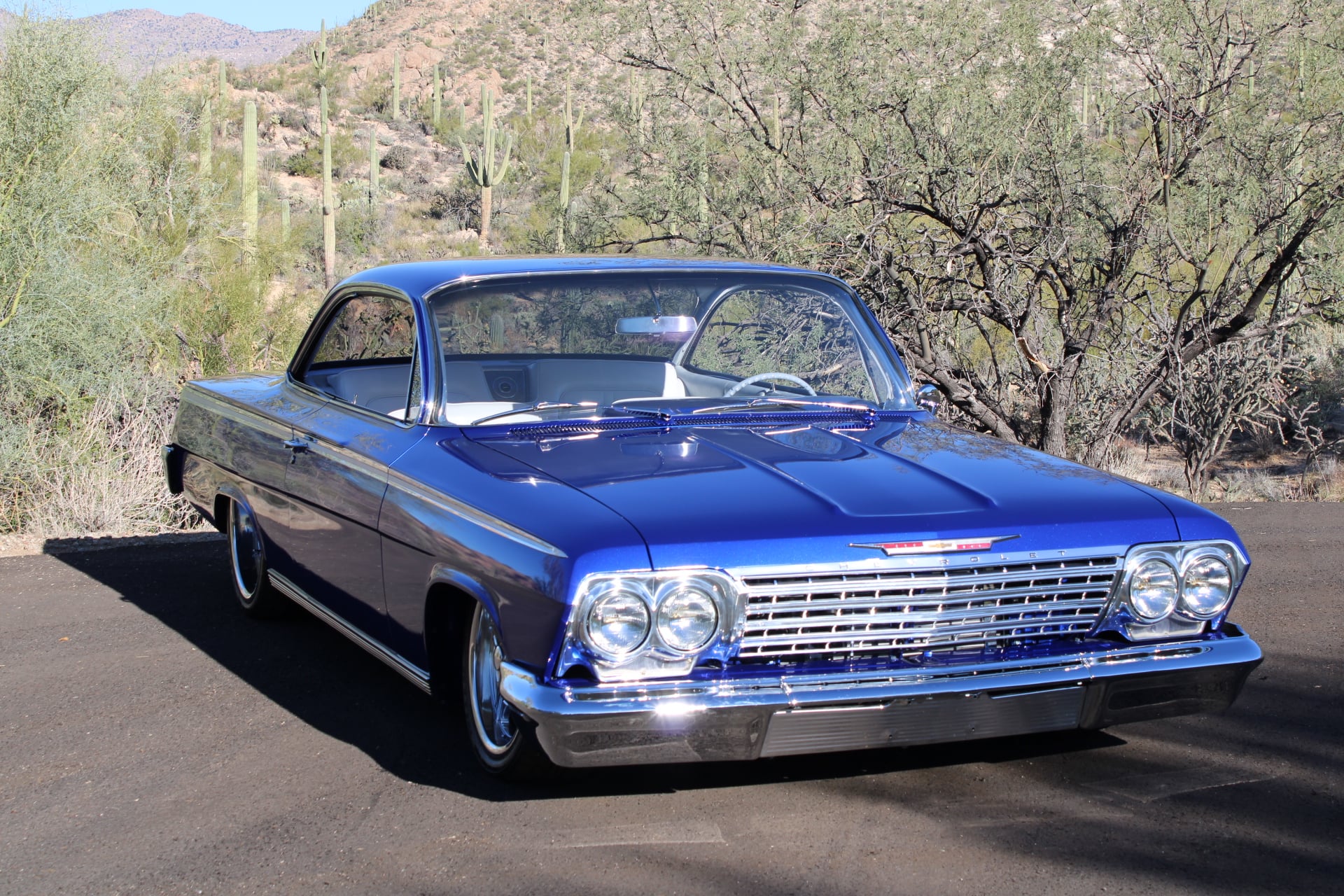1962 Chevy Bel Air Bubbletop LS3 with Roadster Shop Chassis