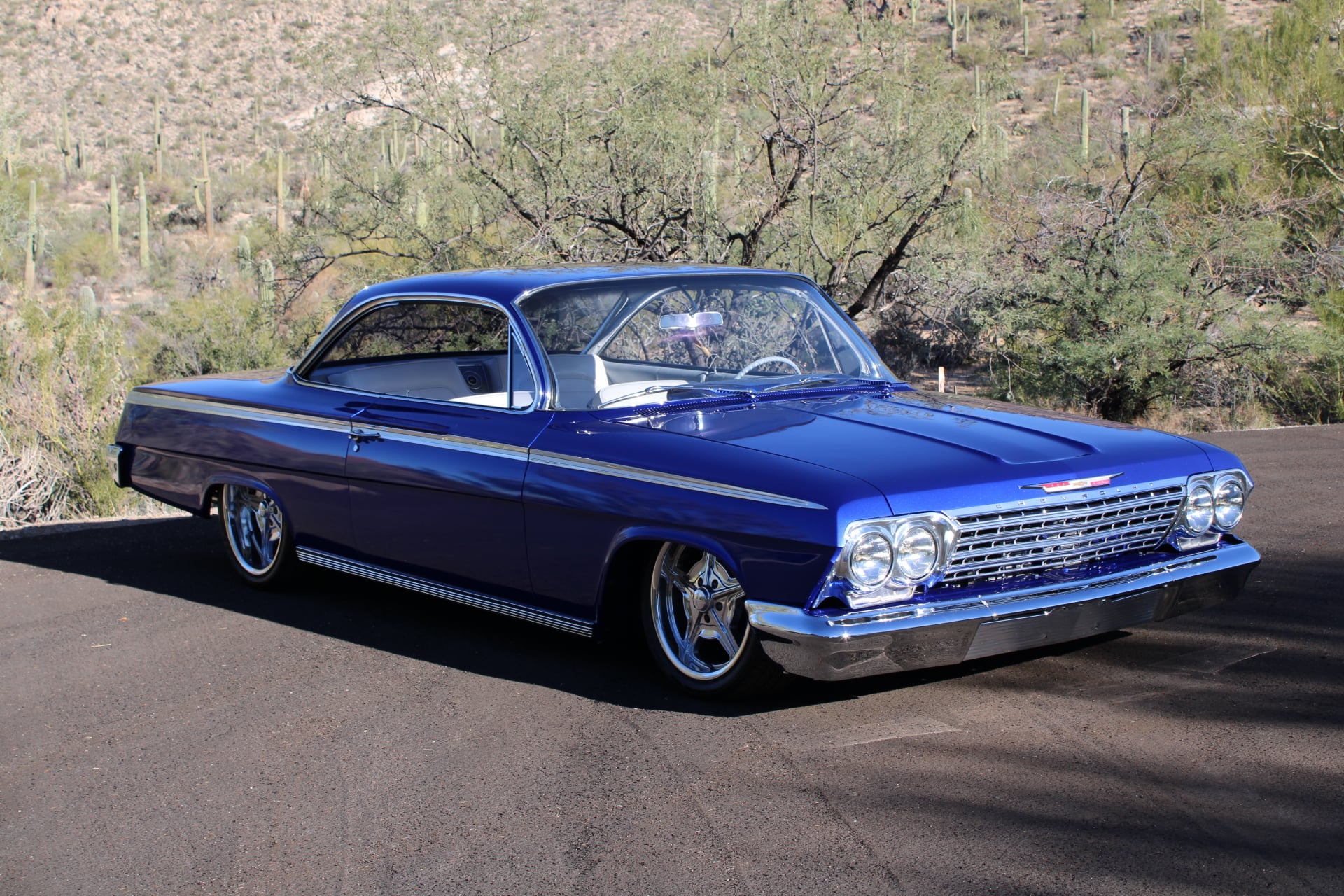 1962 Chevy Bel Air Bubbletop LS3 with Roadster Shop Chassis