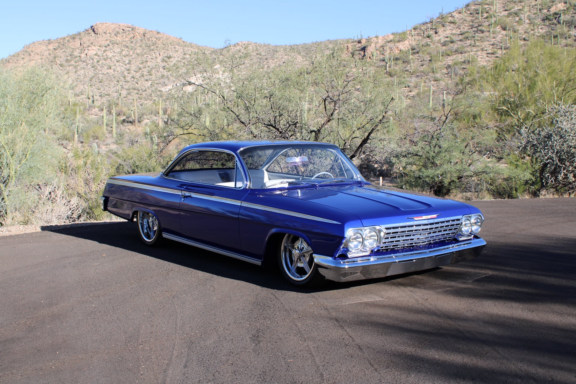 1962 Chevy Bel Air Bubbletop LS3 with Roadster Shop Chassis