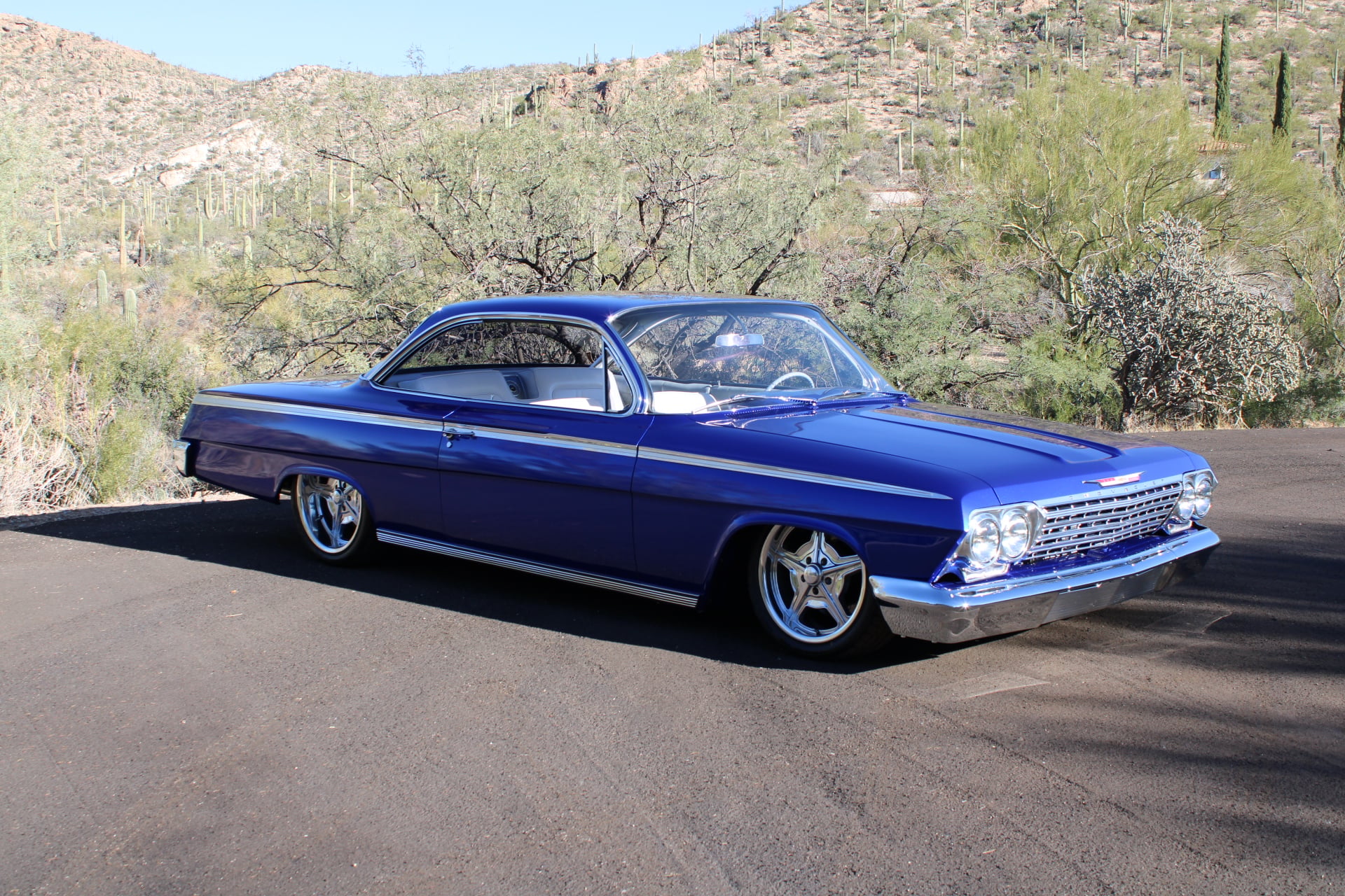 1962 Chevy Bel Air Bubbletop LS3 with Roadster Shop Chassis