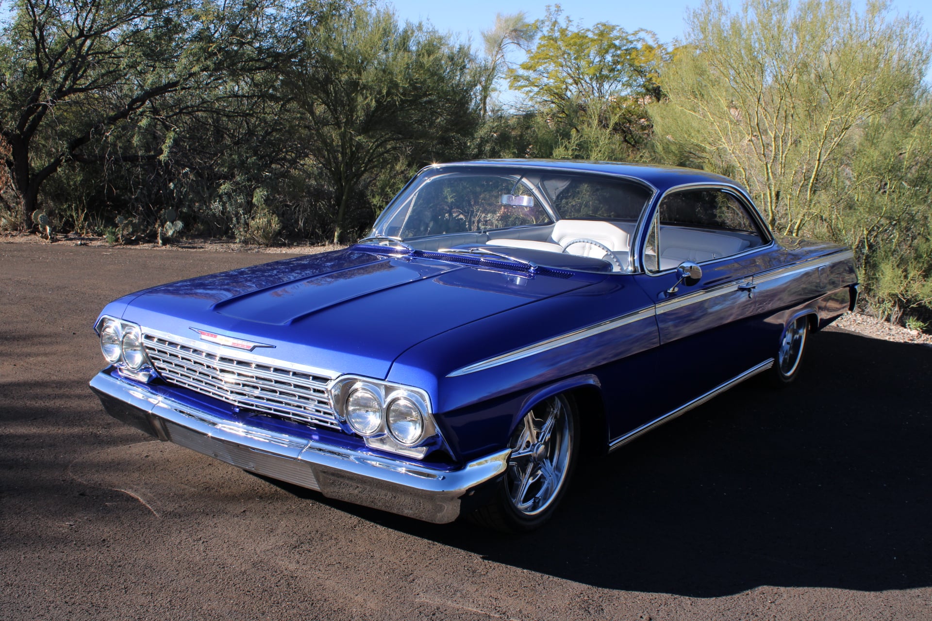 1962 Chevy Bel Air Bubbletop LS3 with Roadster Shop Chassis
