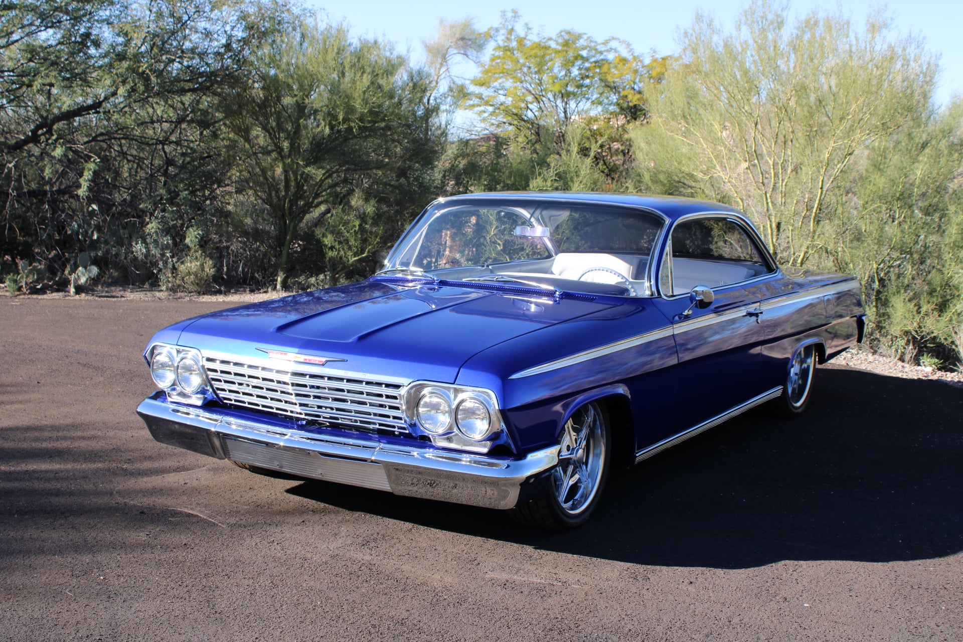 1962 Chevy Bel Air Bubbletop LS3 with Roadster Shop Chassis