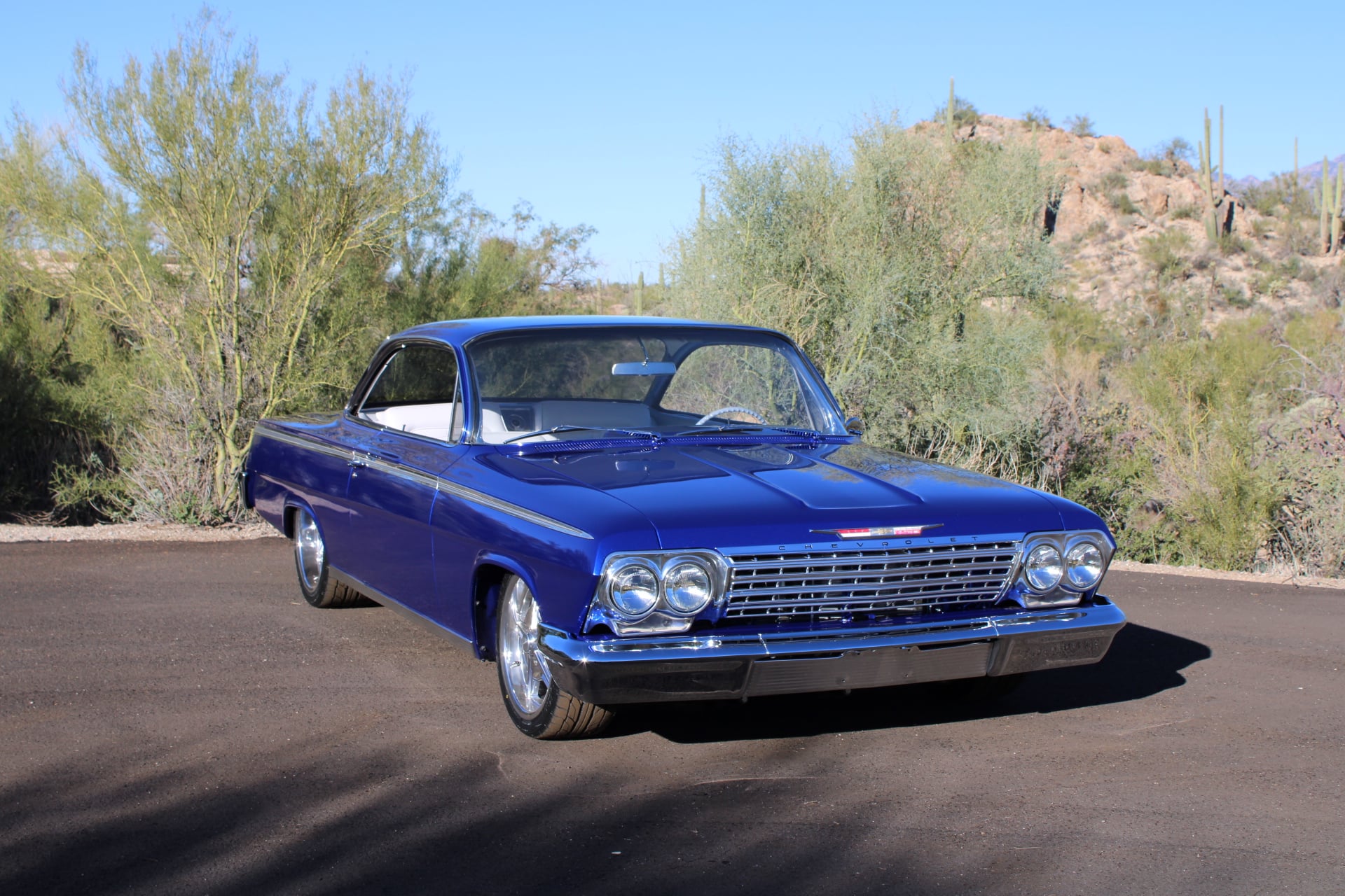 1962 Chevy Bel Air Bubbletop LS3 with Roadster Shop Chassis