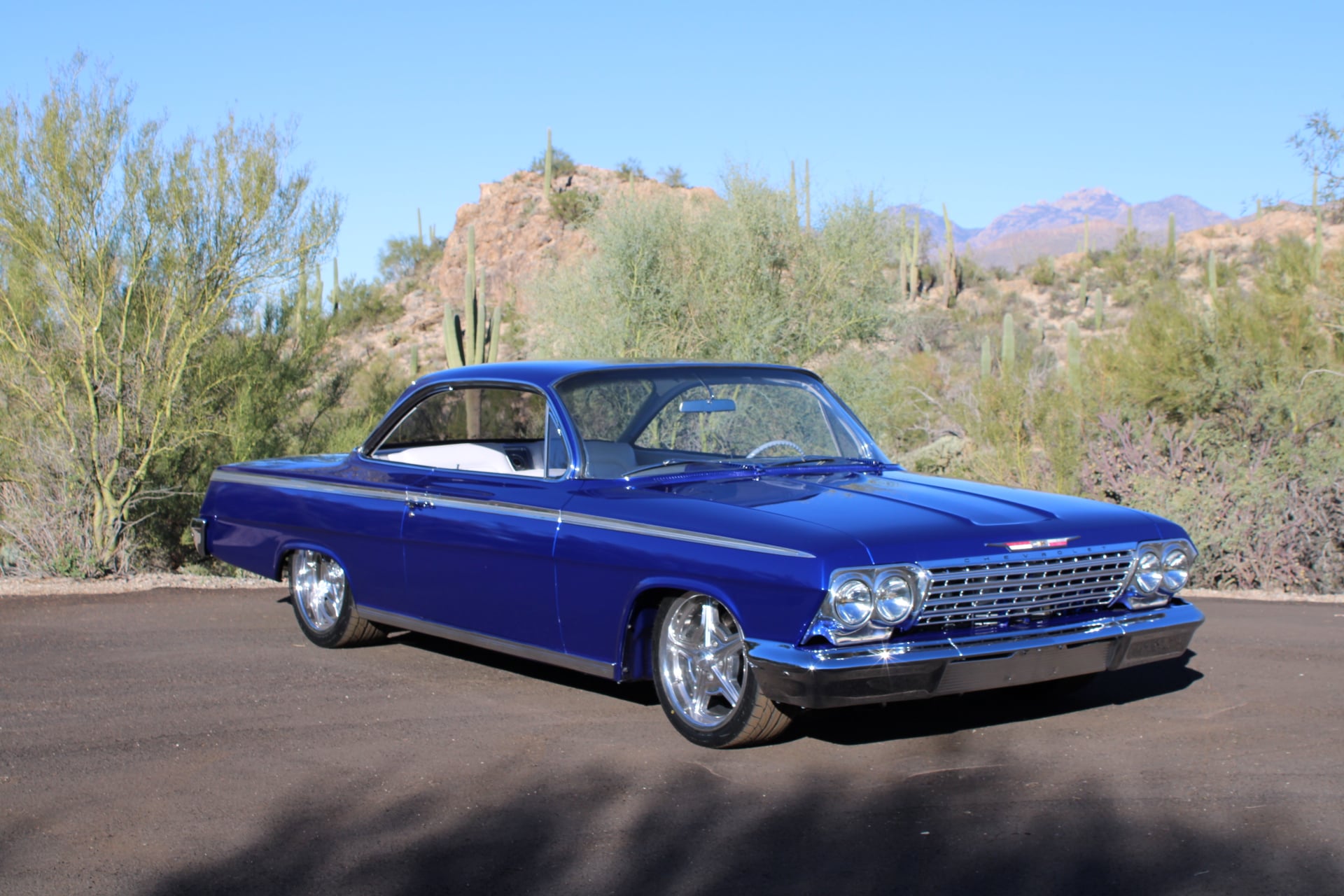 1962 Chevy Bel Air Bubbletop LS3 with Roadster Shop Chassis