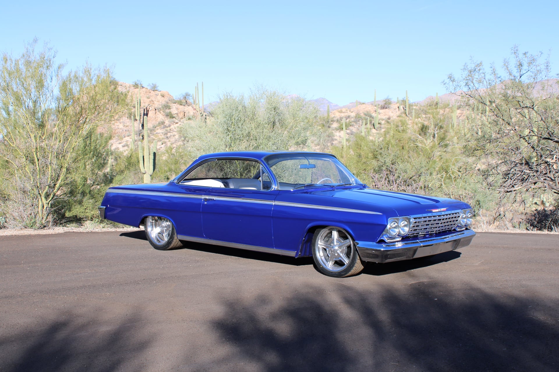 1962 Chevy Bel Air Bubbletop LS3 with Roadster Shop Chassis