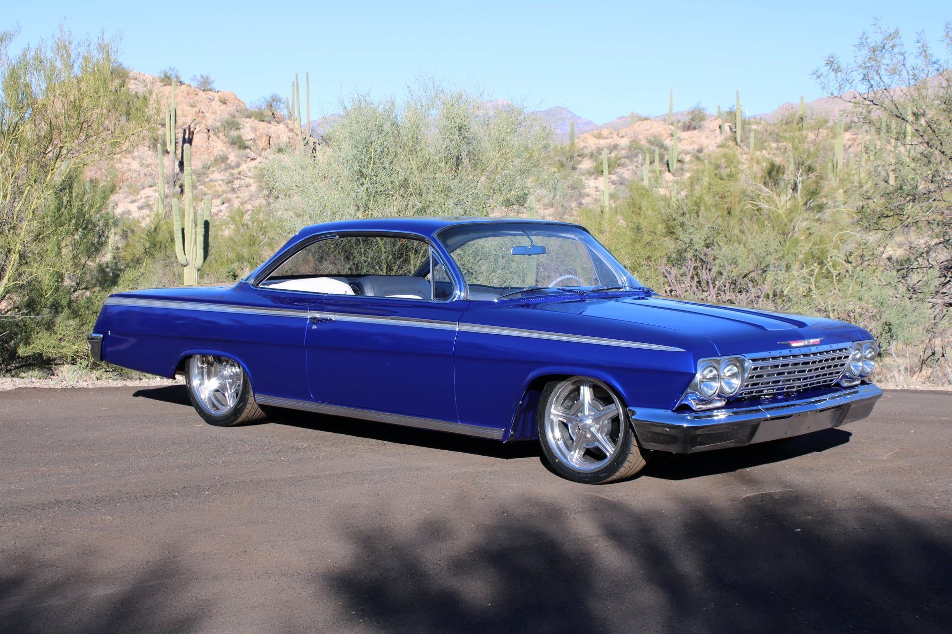 1962 Chevy Bel Air Bubbletop LS3 with Roadster Shop Chassis