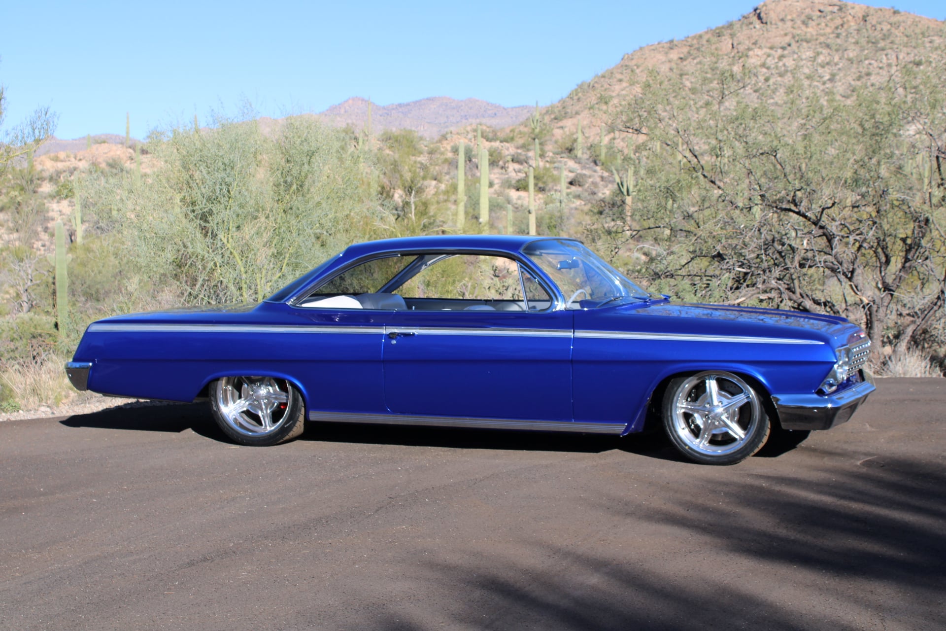 1962 Chevy Bel Air Bubbletop LS3 with Roadster Shop Chassis