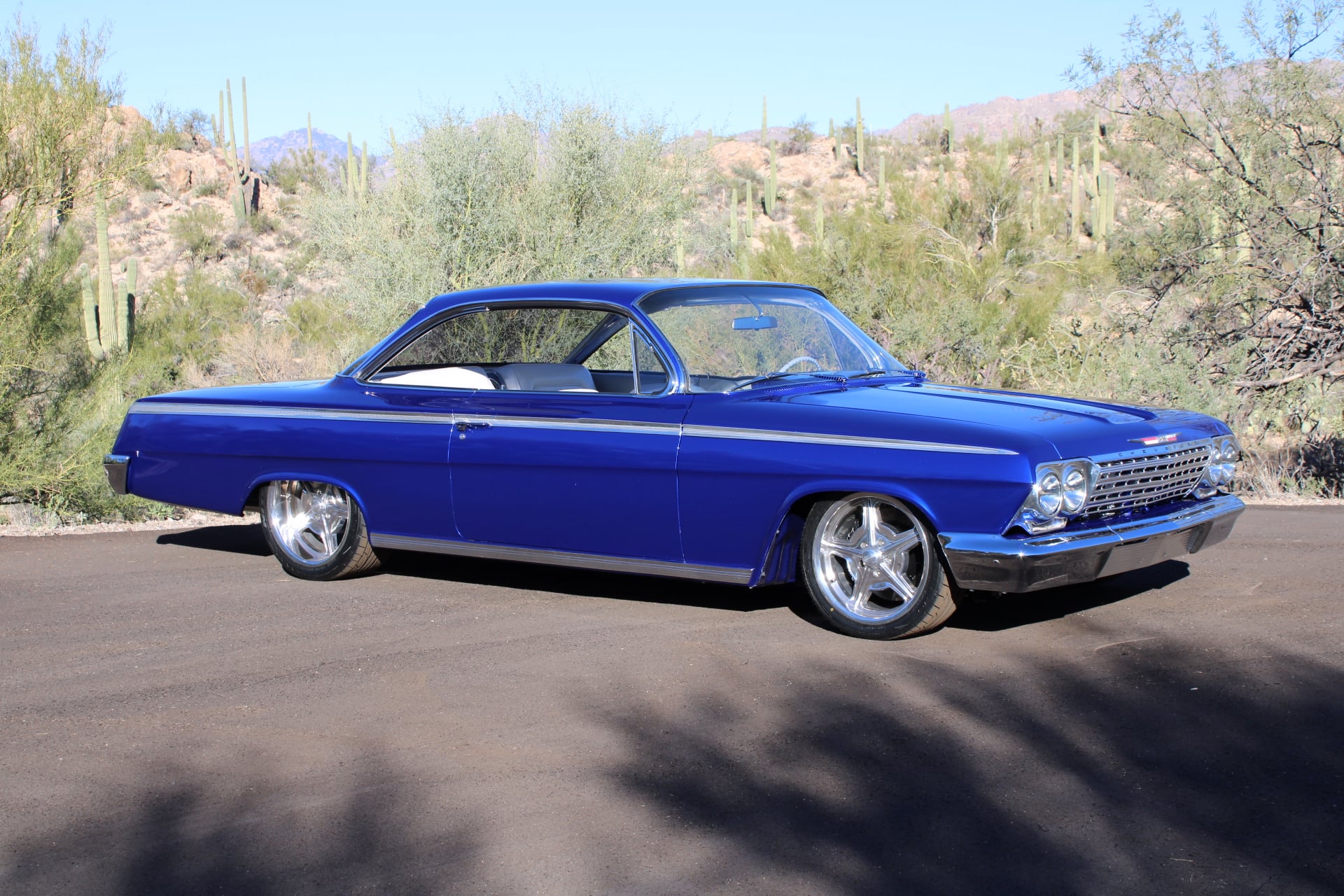 1962 Chevy Bel Air Bubbletop LS3 with Roadster Shop Chassis