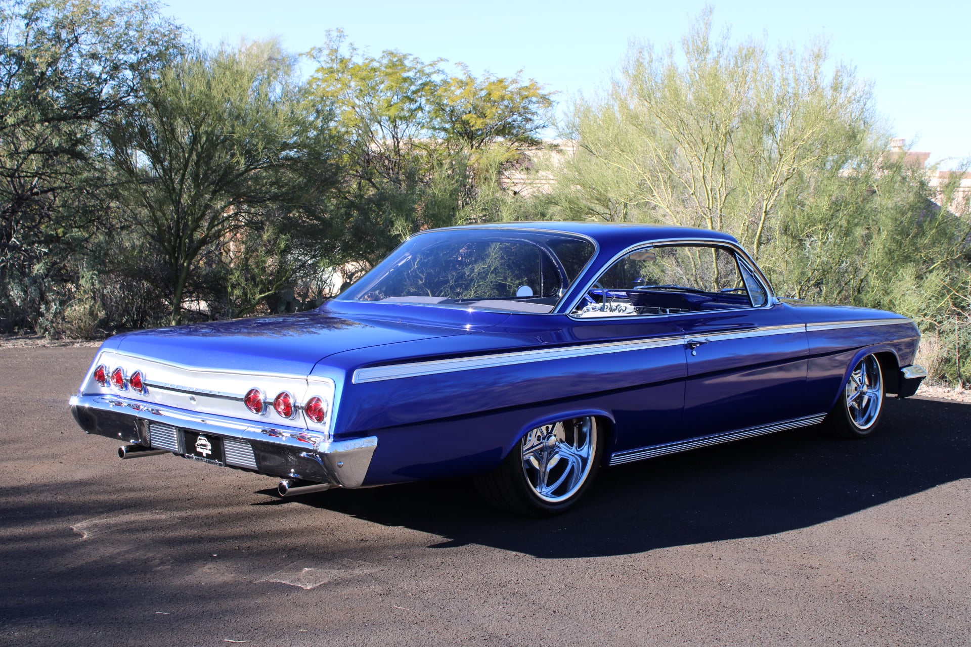 1962 Chevy Bel Air Bubbletop LS3 with Roadster Shop Chassis
