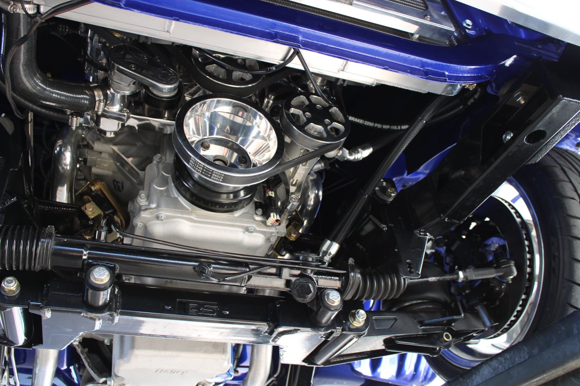 1962 Chevy Bel Air Bubbletop LS3 with Roadster Shop Chassis