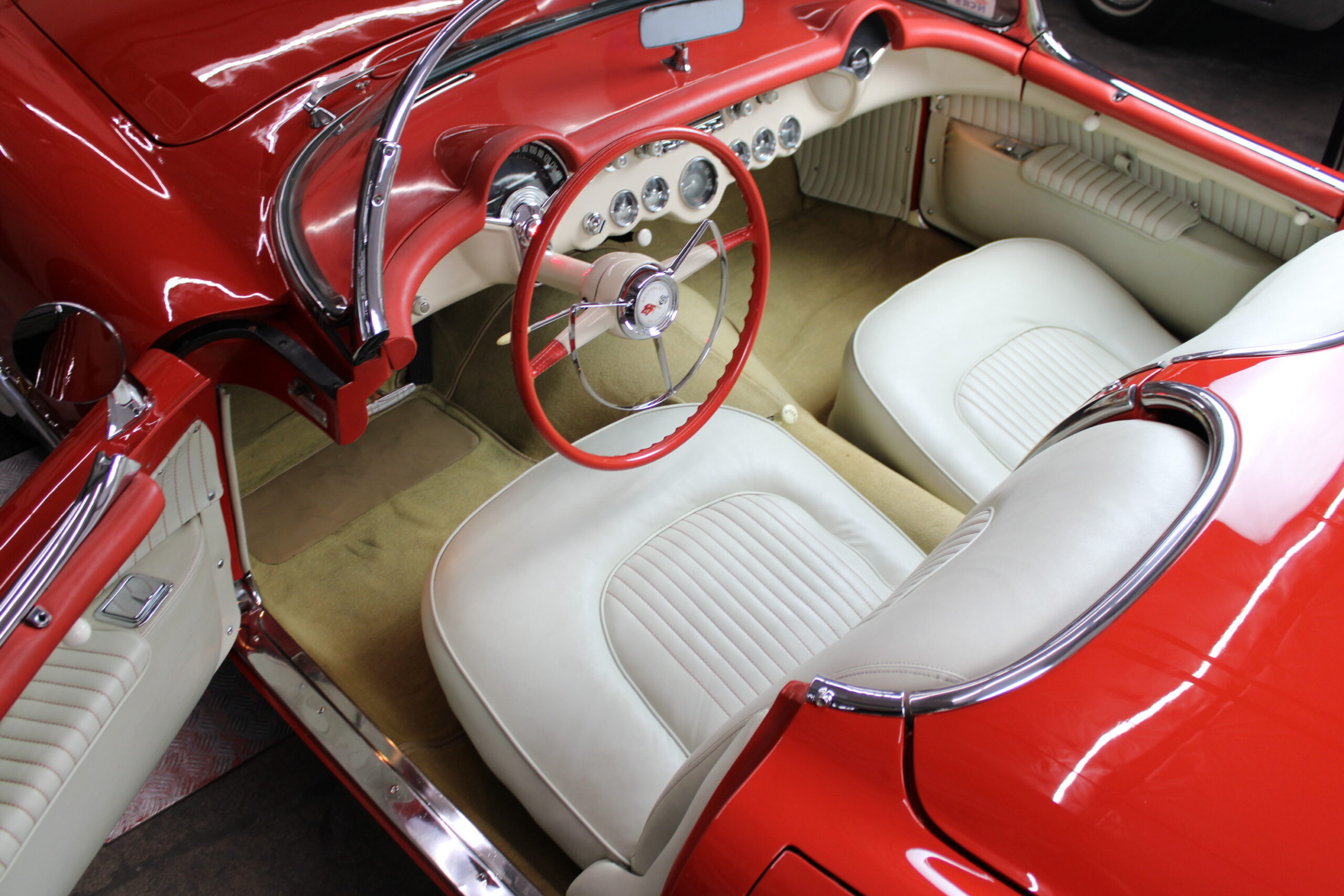 1955 Corvette V8 #629 of 700 produced