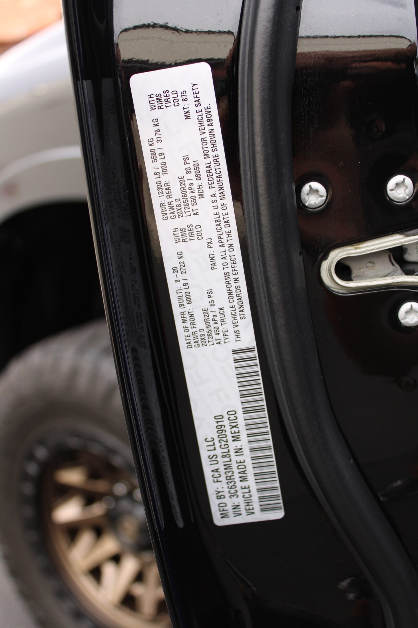 2020 Ram 3500 MEGACAB  HO Diesel Aisin 5″ Lift 42k miles