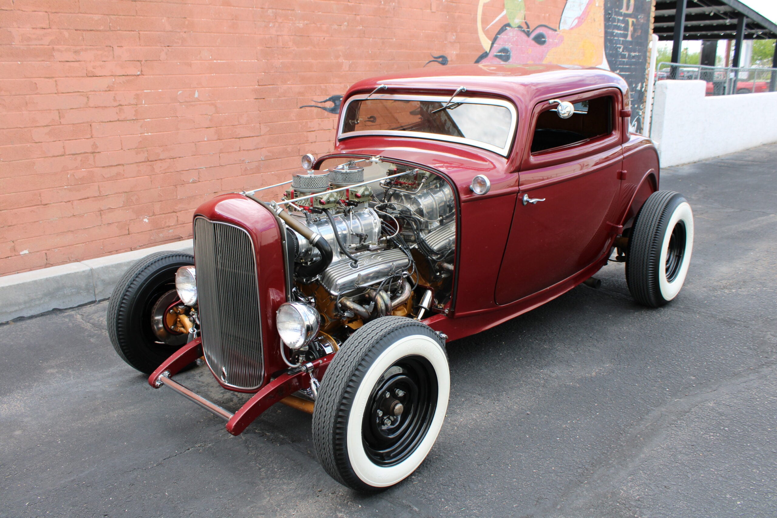 1932 Ford BLOWN Original Henry Steel 3 window Coupe