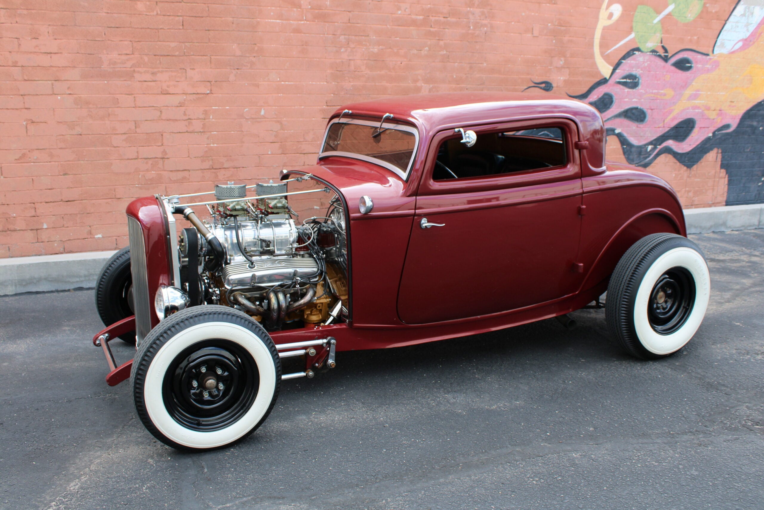 1932 Ford BLOWN Original Henry Steel 3 window Coupe