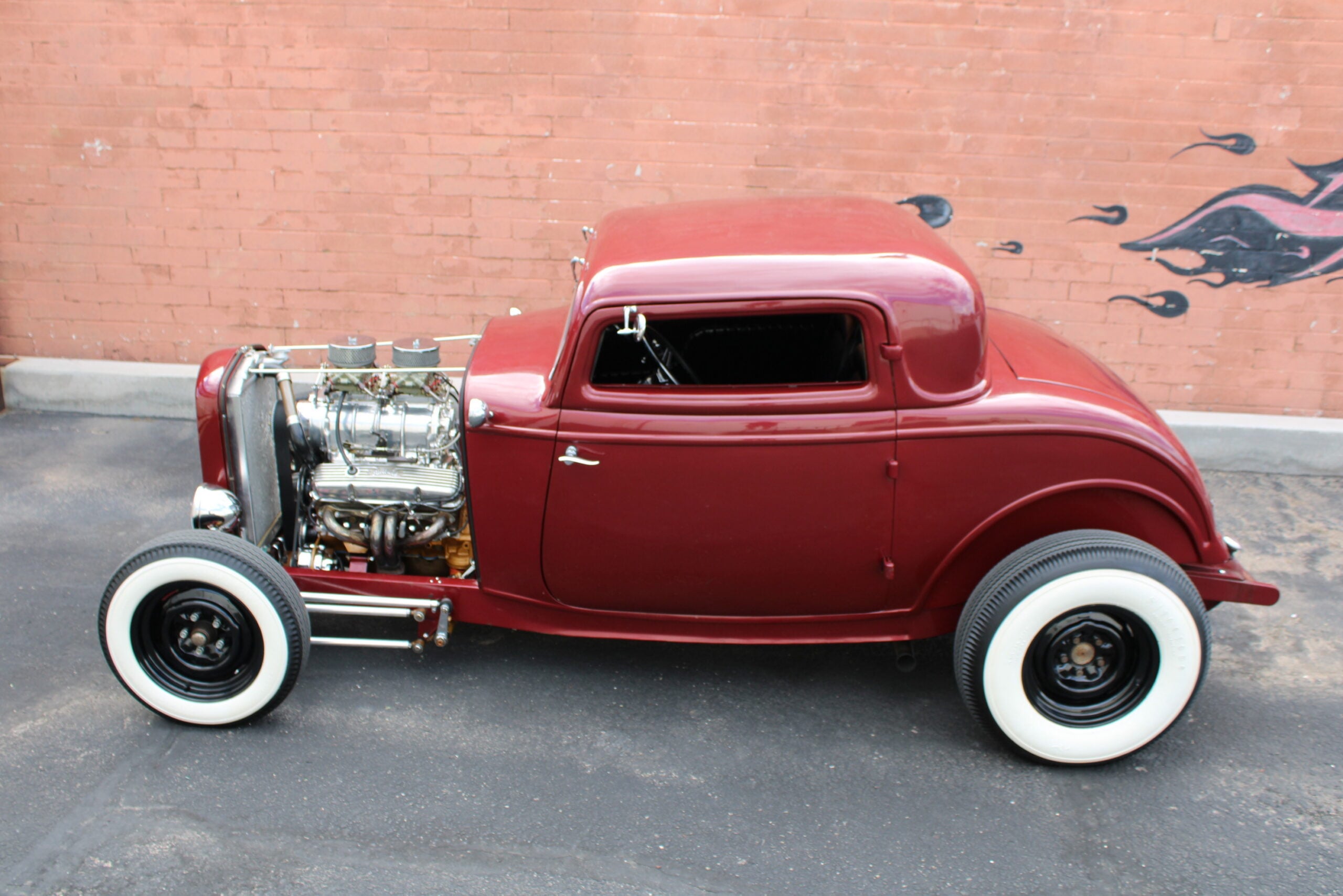 1932 Ford BLOWN Original Henry Steel 3 window Coupe