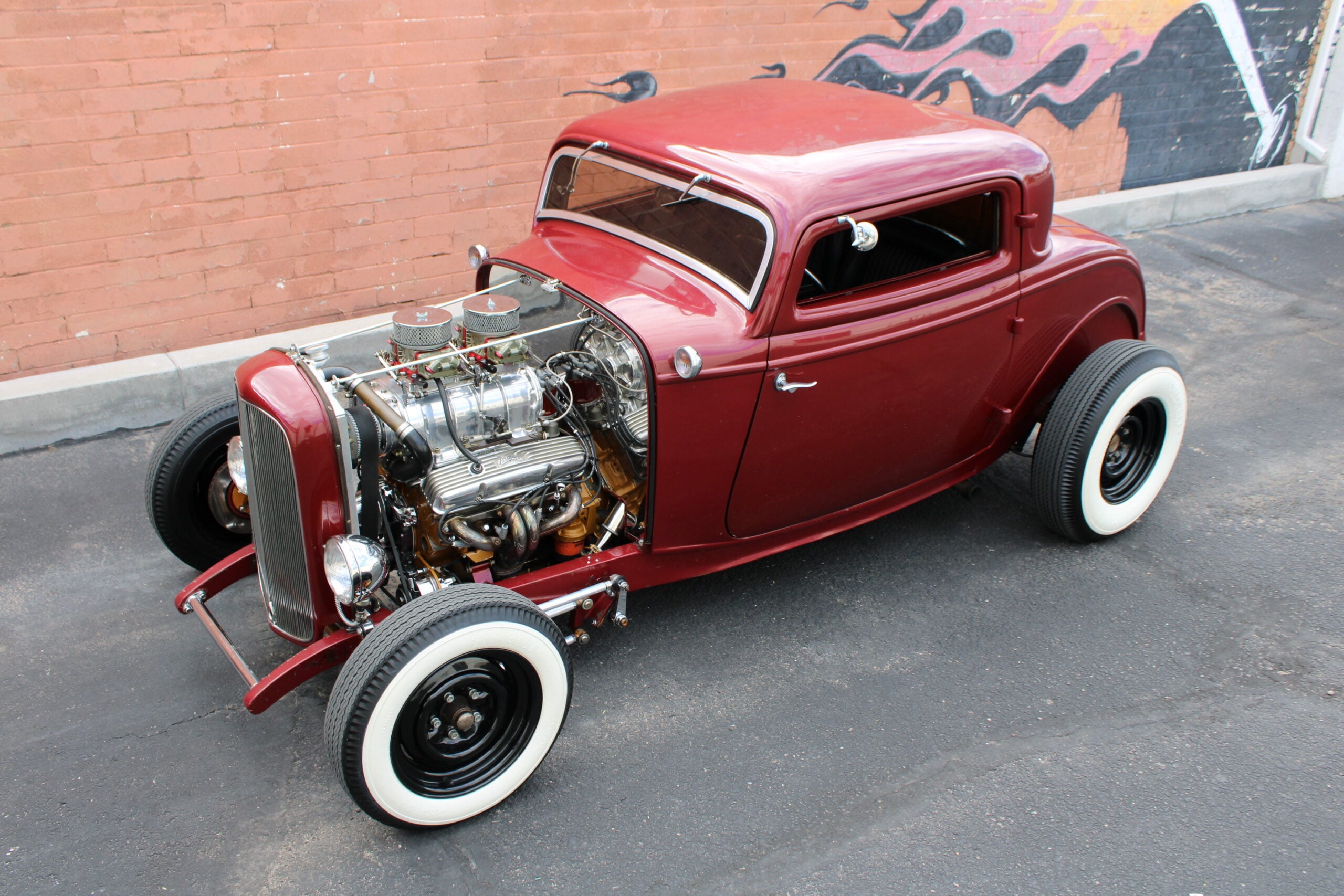 1932 Ford BLOWN Original Henry Steel 3 window Coupe