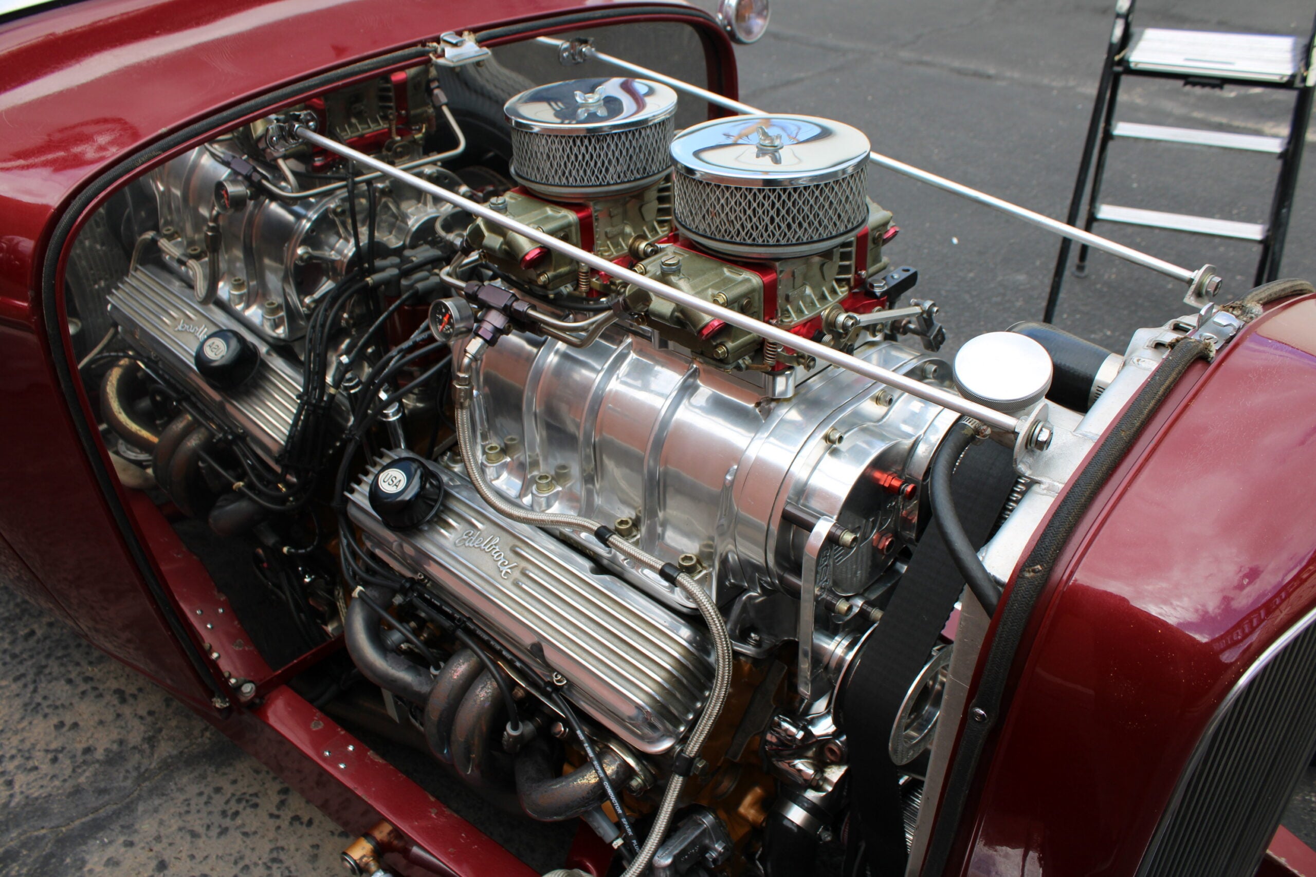 1932 Ford BLOWN Original Henry Steel 3 window Coupe