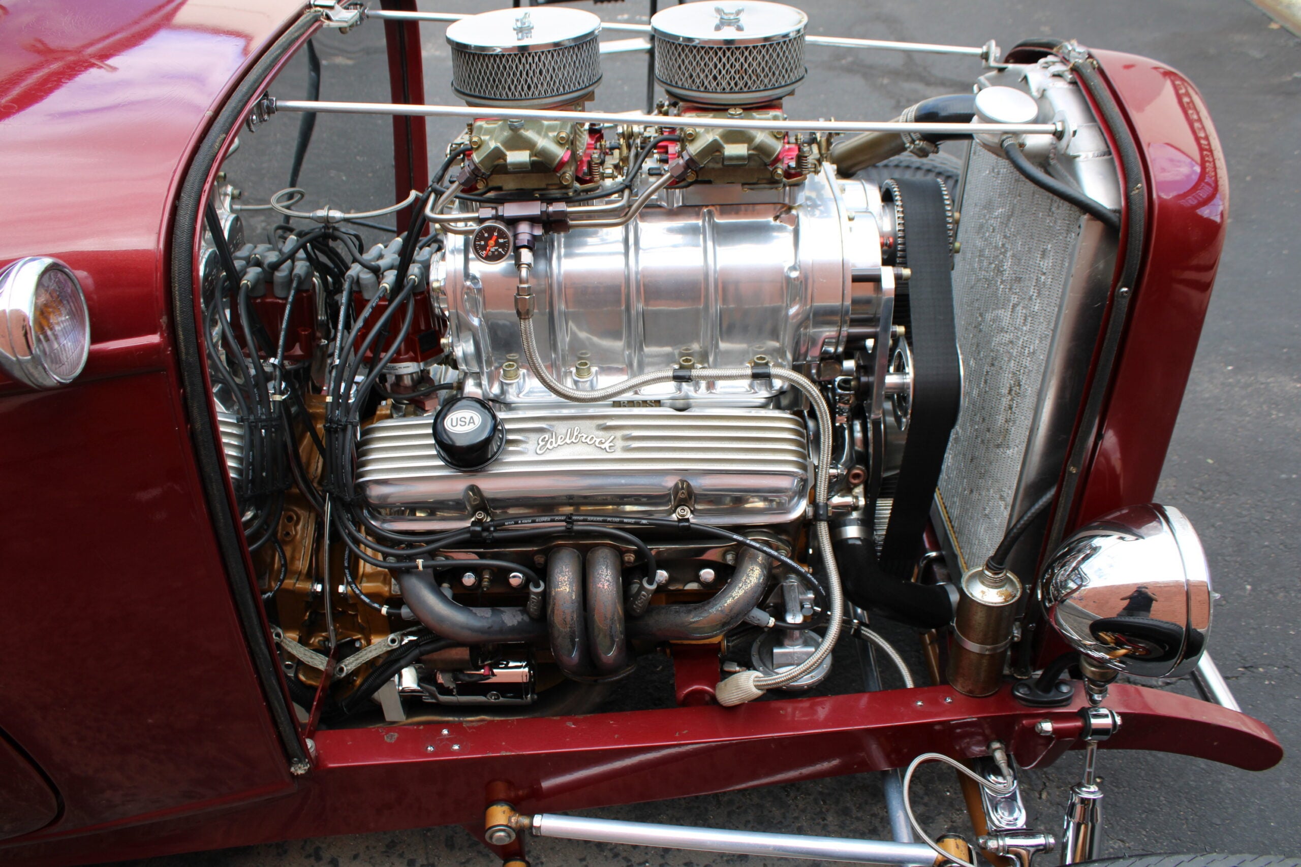 1932 Ford BLOWN Original Henry Steel 3 window Coupe