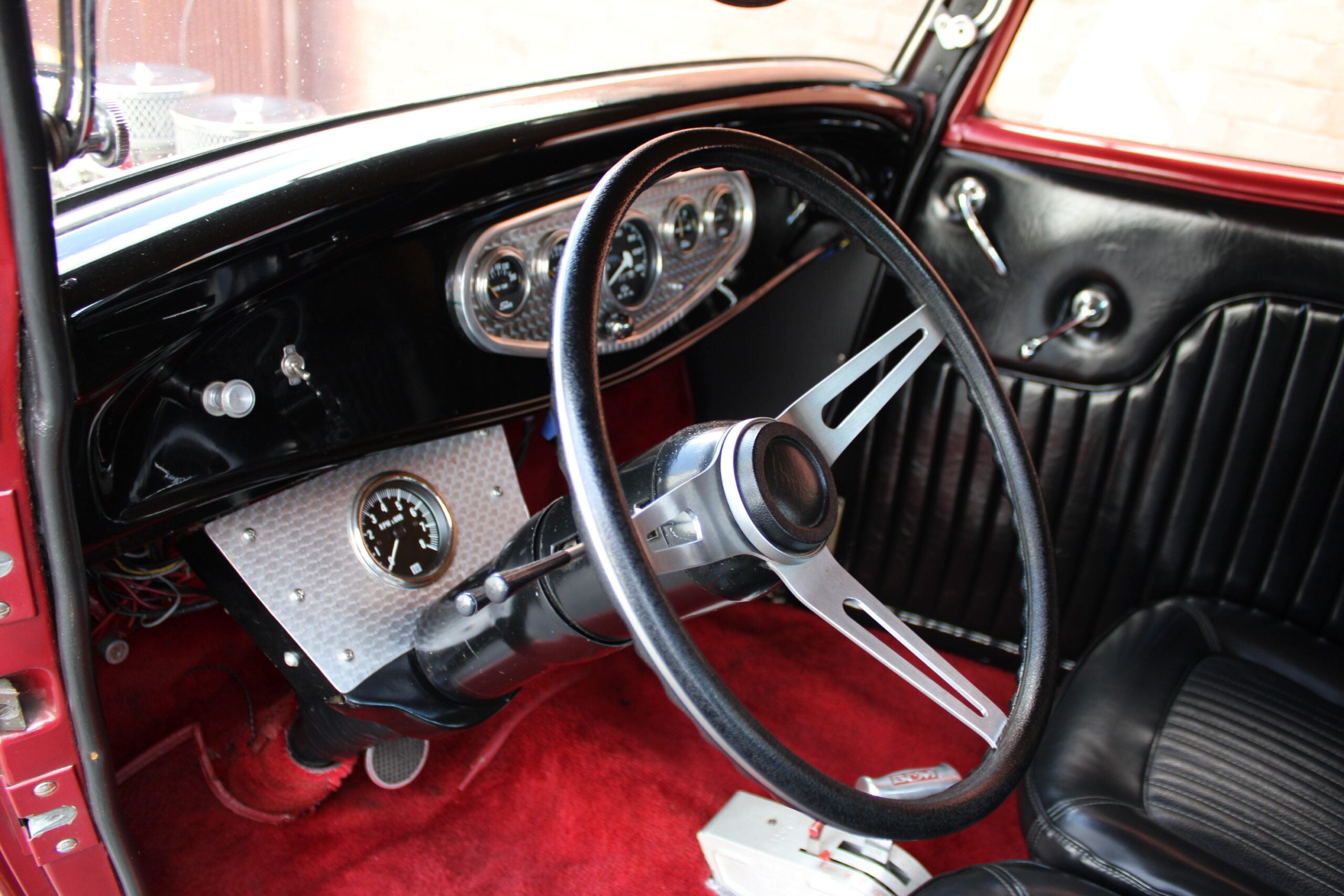1932 Ford BLOWN Original Henry Steel 3 window Coupe