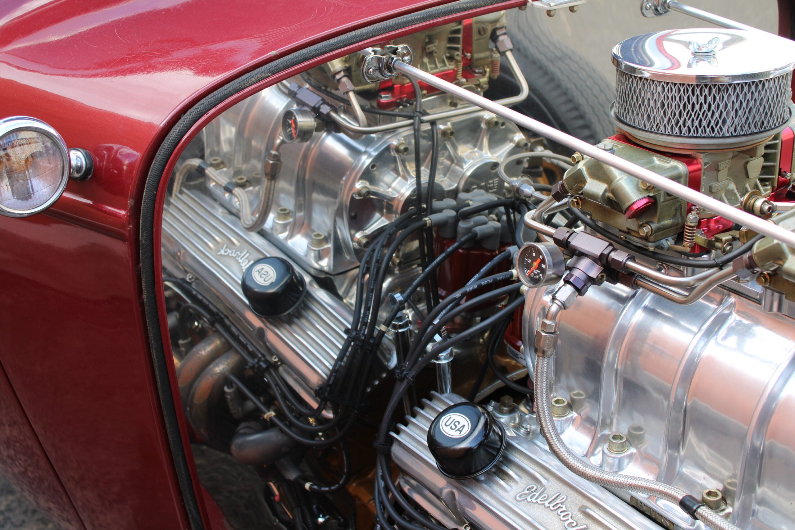 1932 Ford BLOWN Original Henry Steel 3 window Coupe