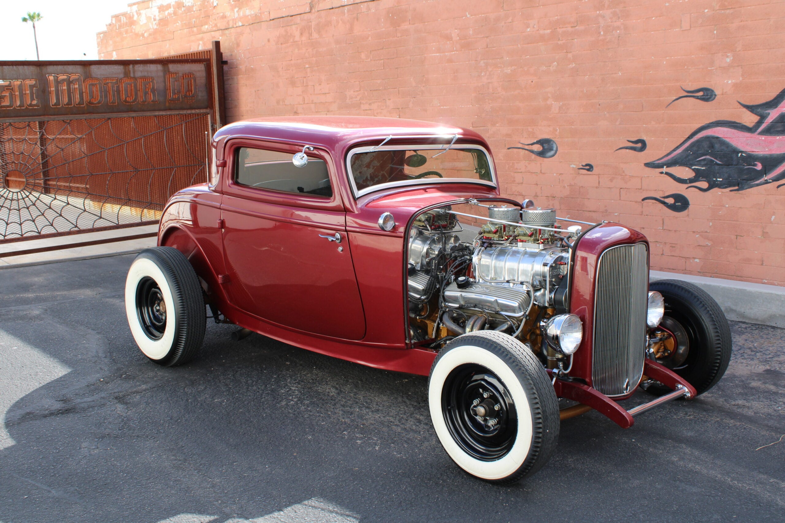 1932 Ford BLOWN Original Henry Steel 3 window Coupe
