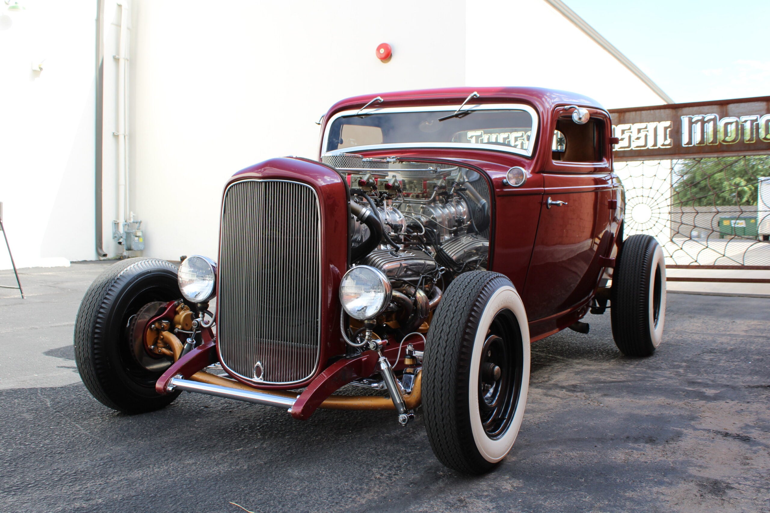 1932 Ford BLOWN Original Henry Steel 3 window Coupe