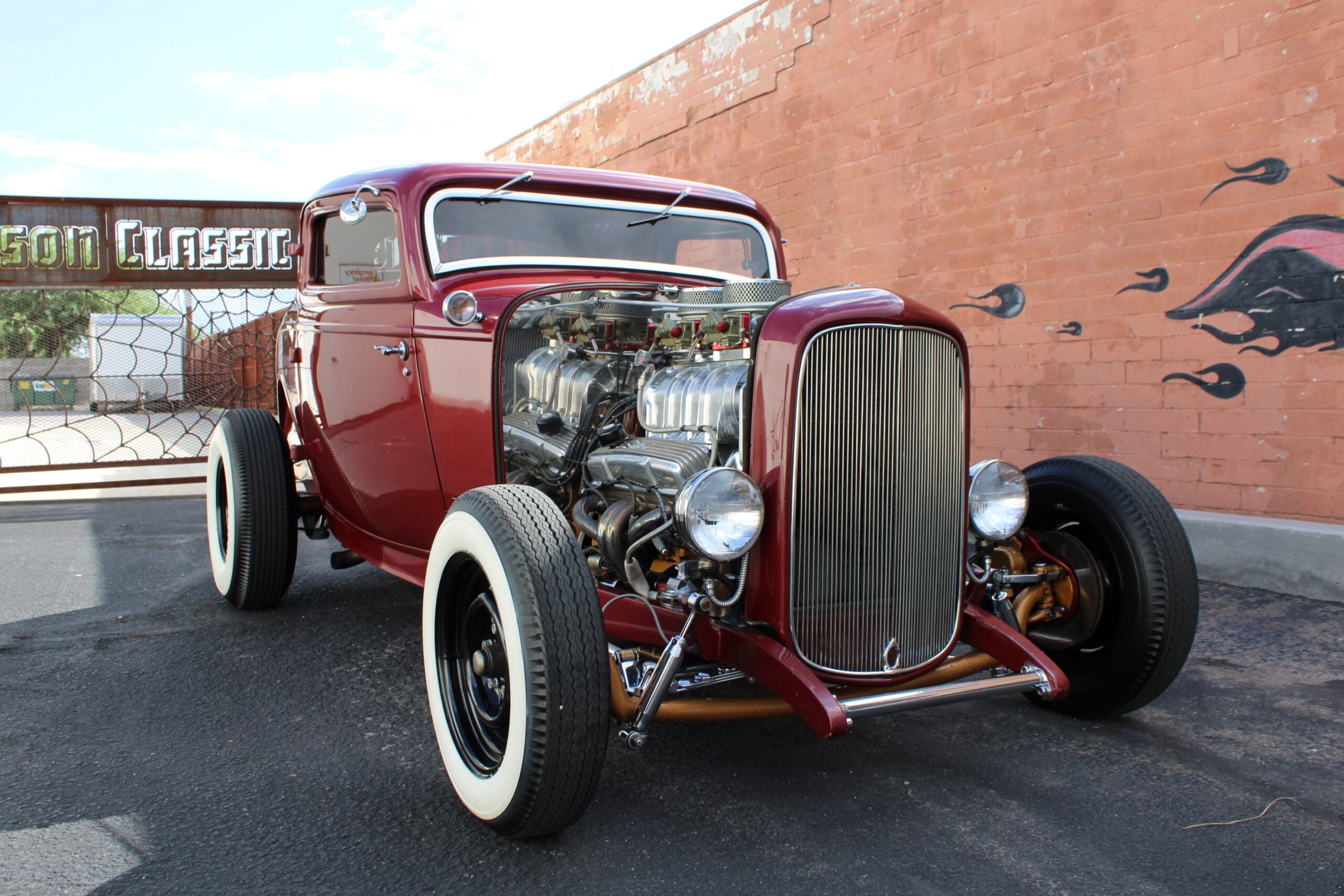 1932 Ford BLOWN Original Henry Steel 3 window Coupe
