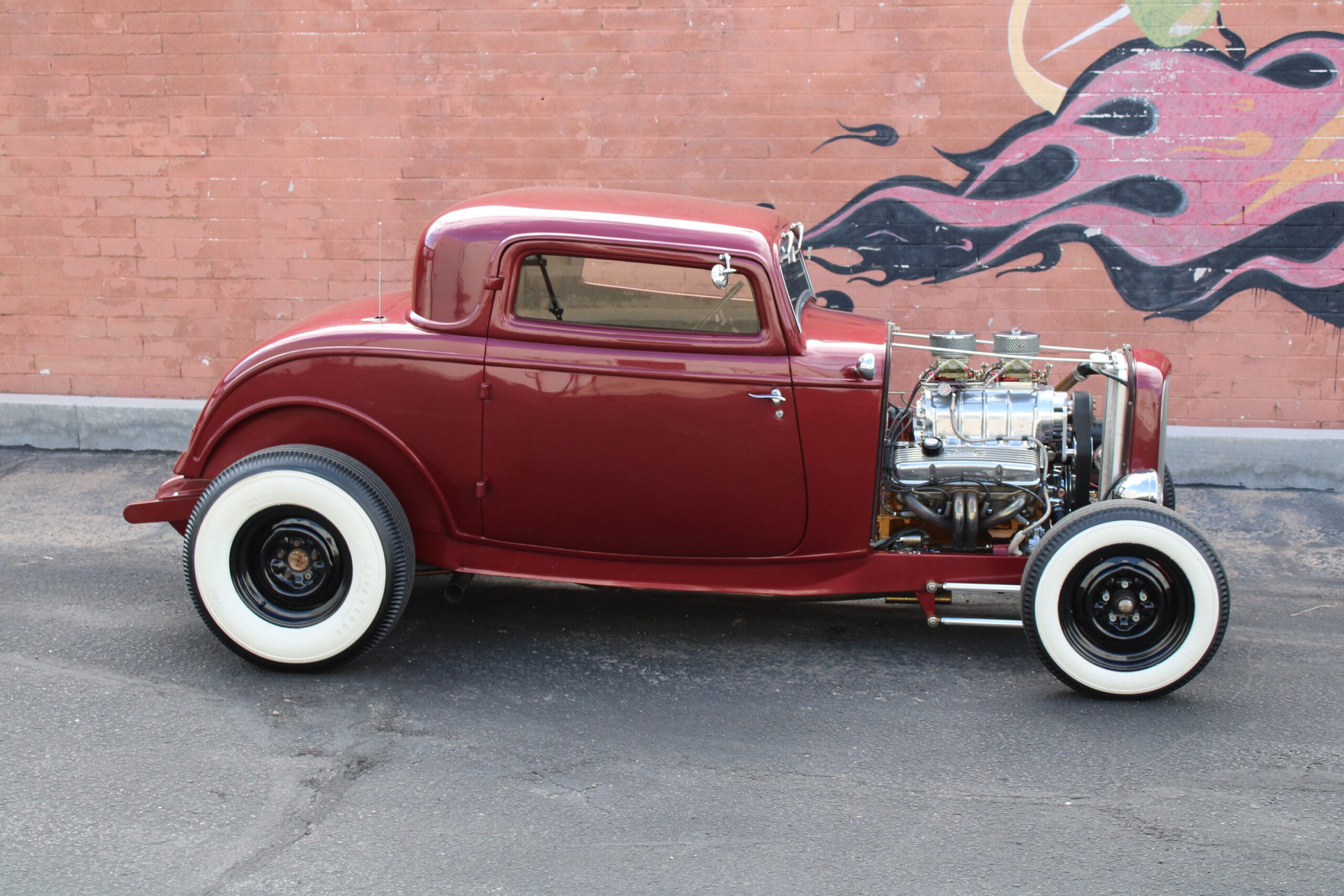 1932 Ford BLOWN Original Henry Steel 3 window Coupe