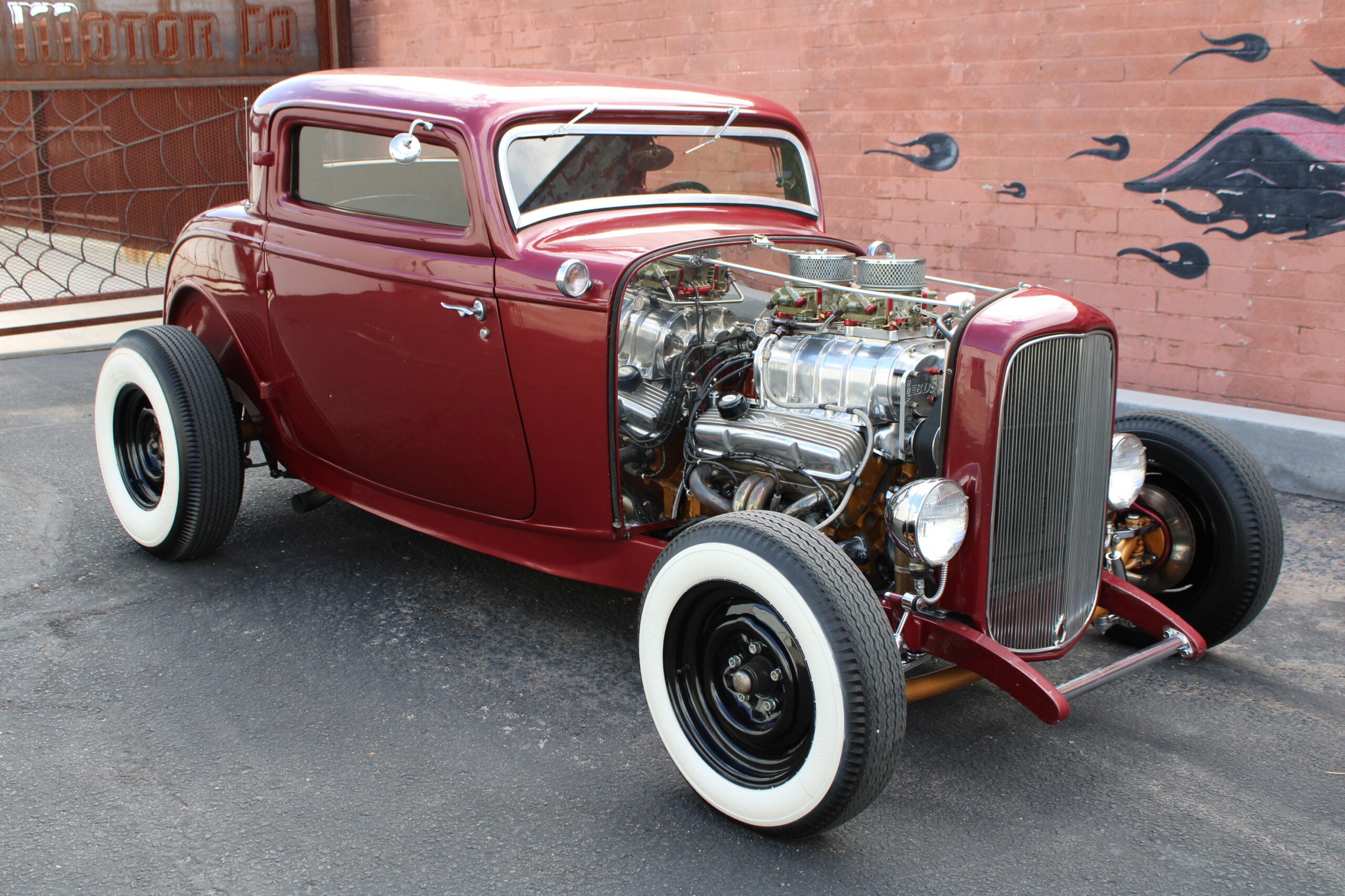 1932 Ford BLOWN Original Henry Steel 3 window Coupe