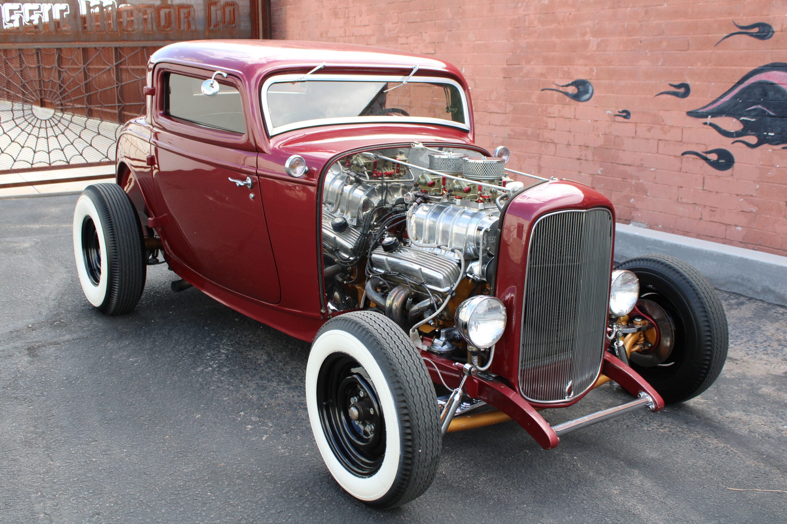 1932 Ford BLOWN Original Henry Steel 3 window Coupe