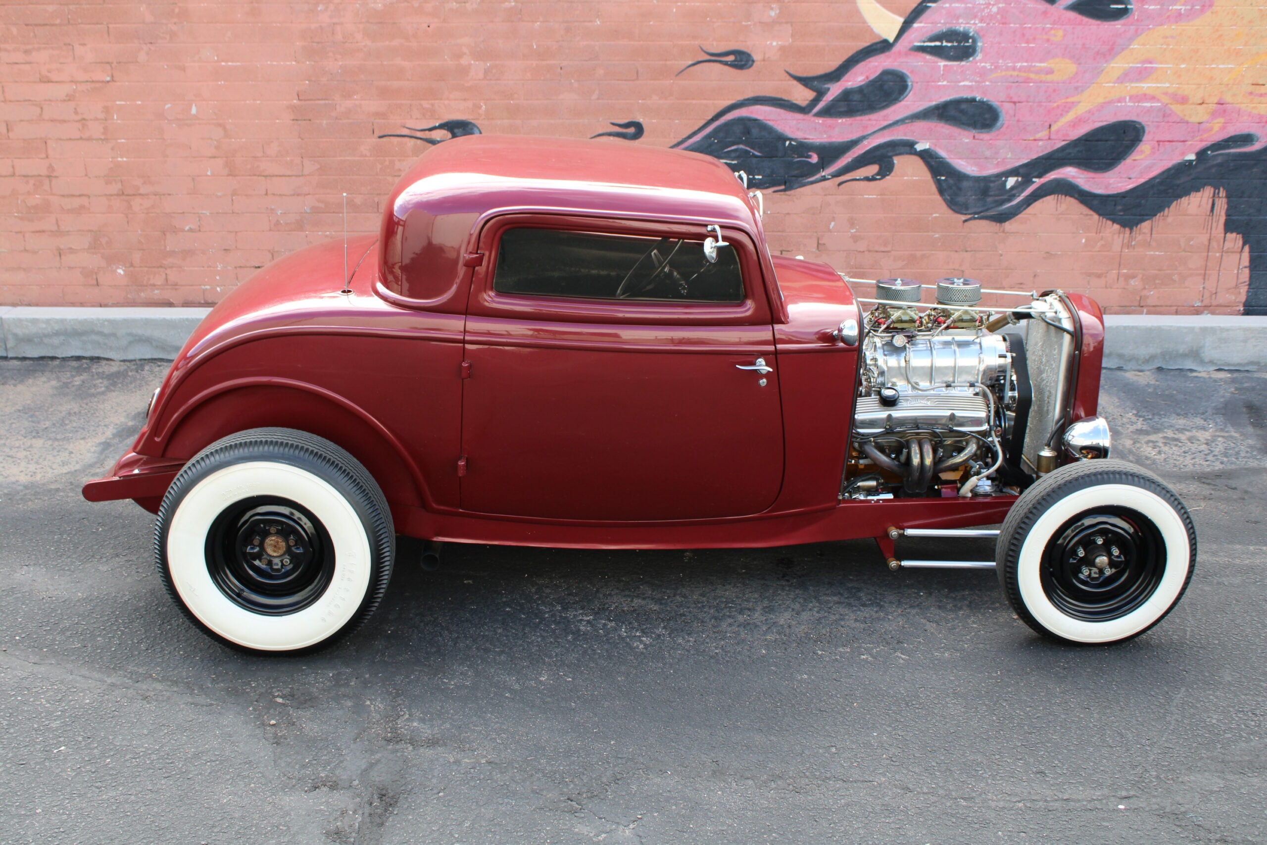1932 Ford BLOWN Original Henry Steel 3 window Coupe