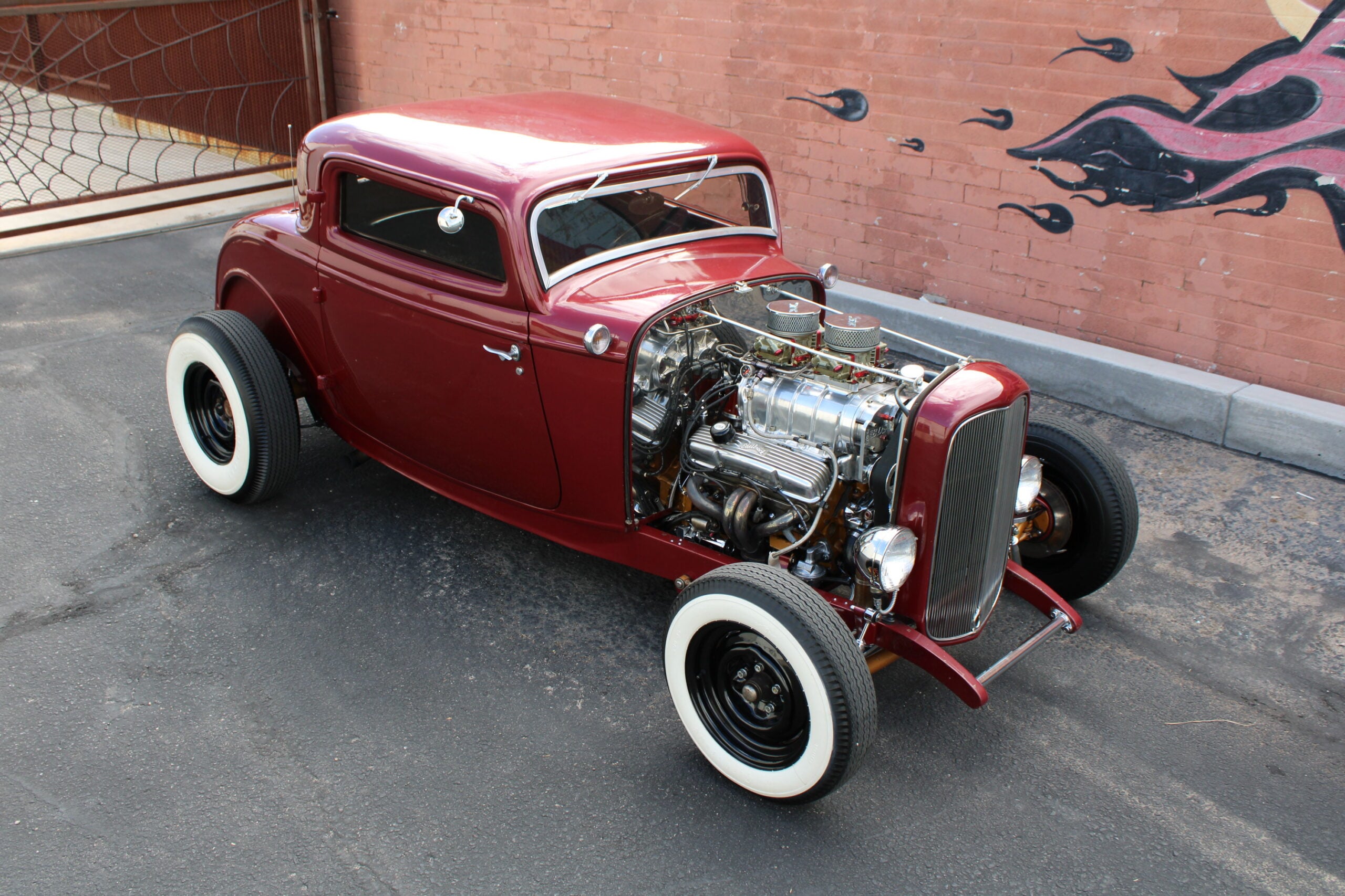 1932 Ford BLOWN Original Henry Steel 3 window Coupe