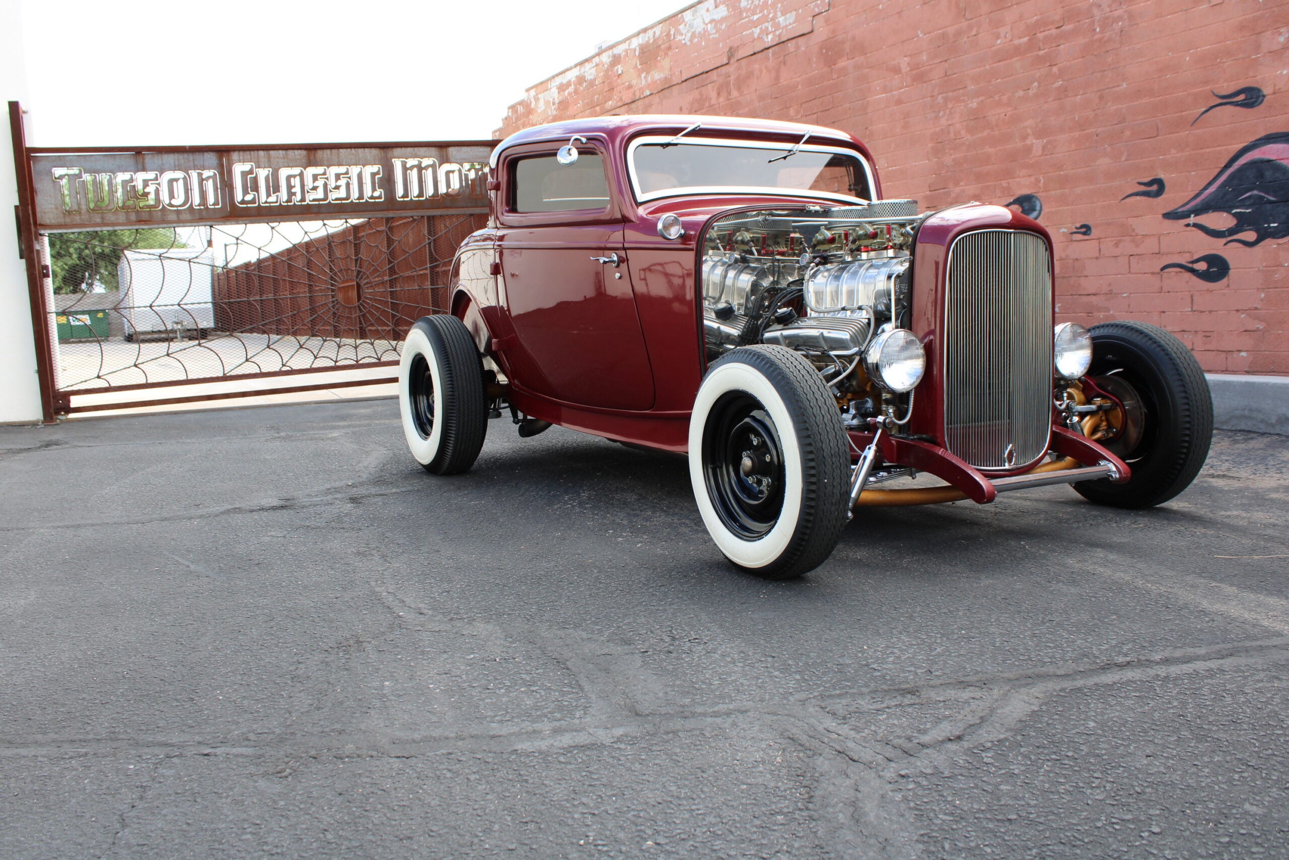 1932 Ford BLOWN Original Henry Steel 3 window Coupe