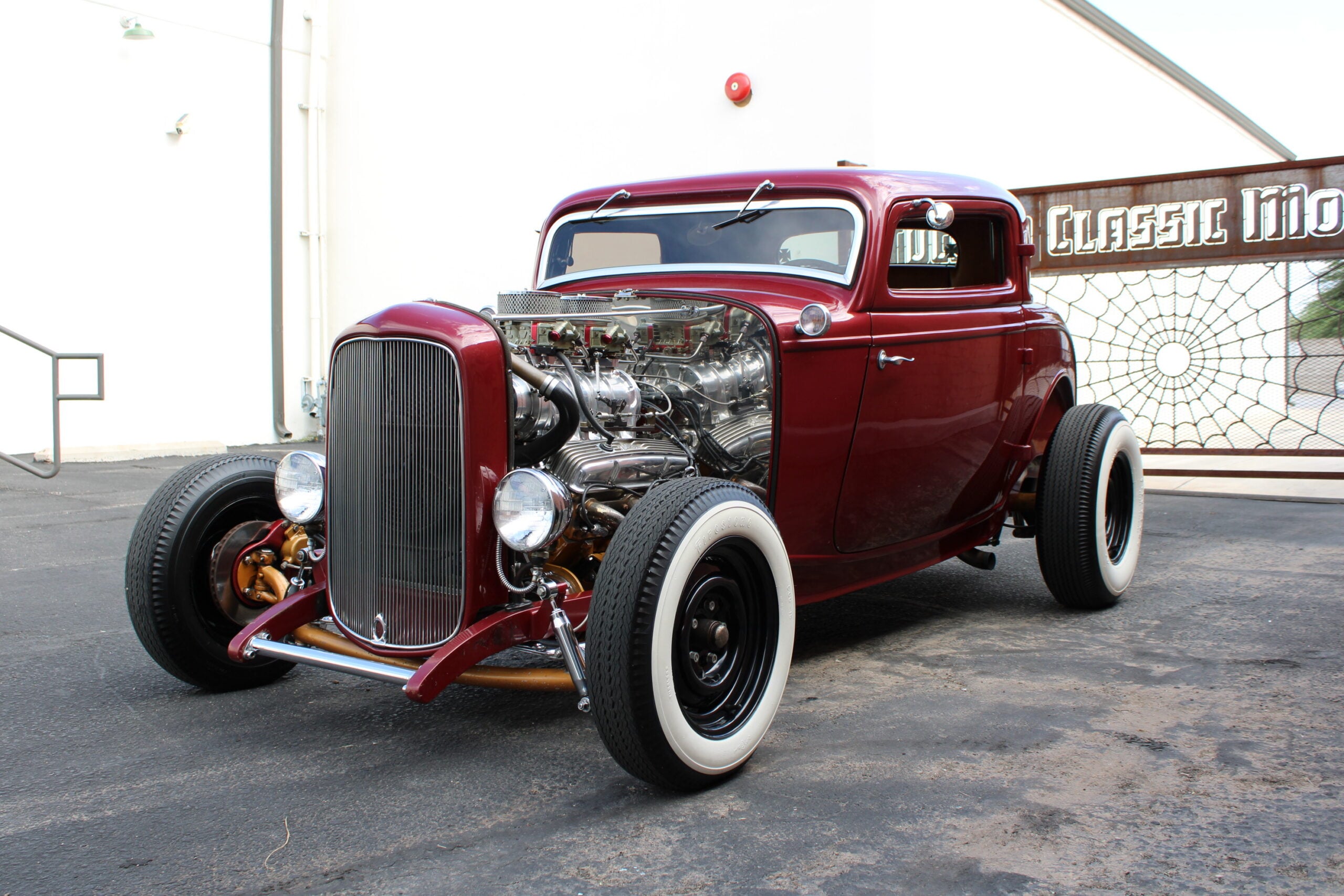 1932 Ford BLOWN Original Henry Steel 3 window Coupe
